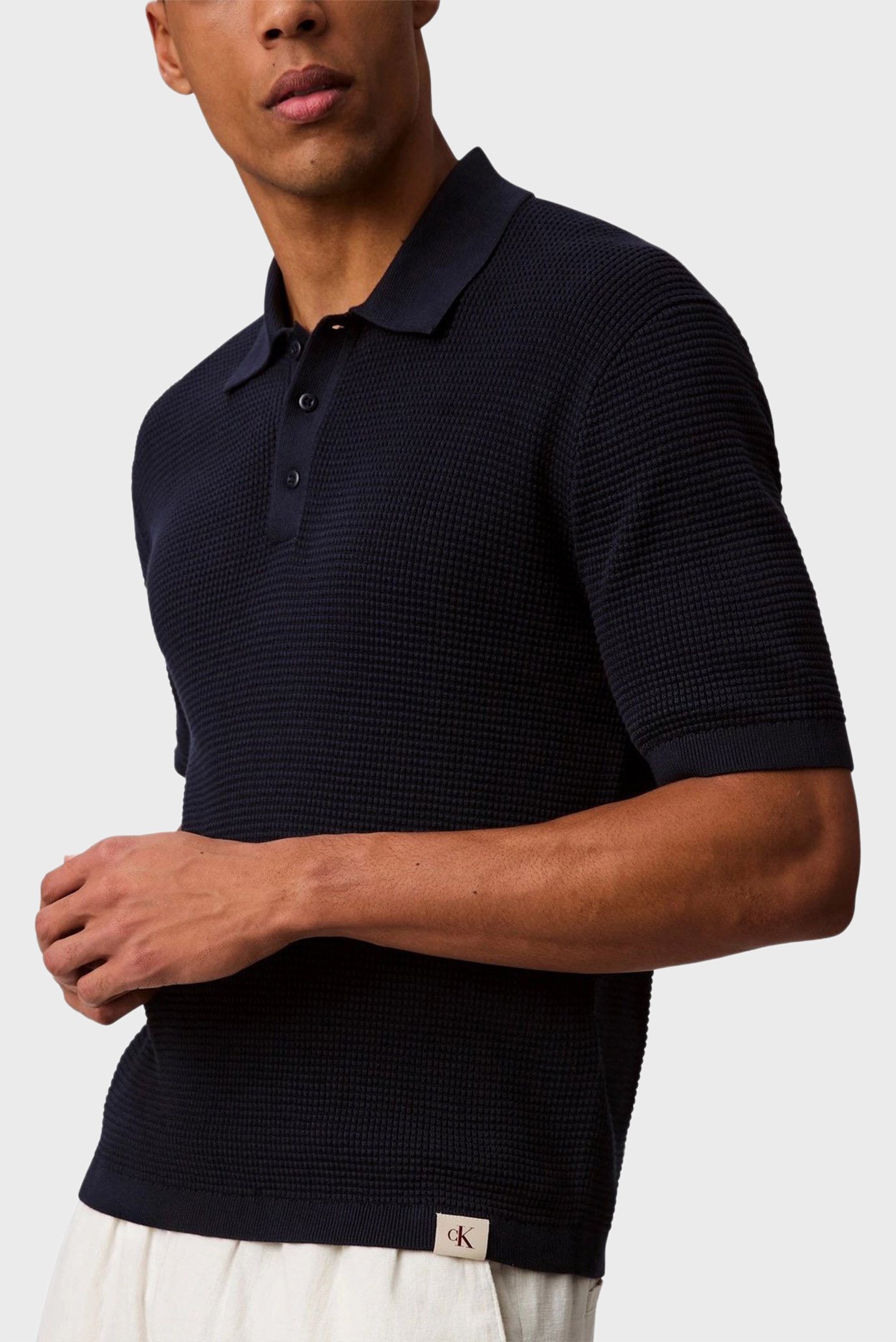 Sviter SS SMTH CTTN WFFL PLCalvin Klein Jeans Sviter SS SMTH CTTN WFFL PL 3