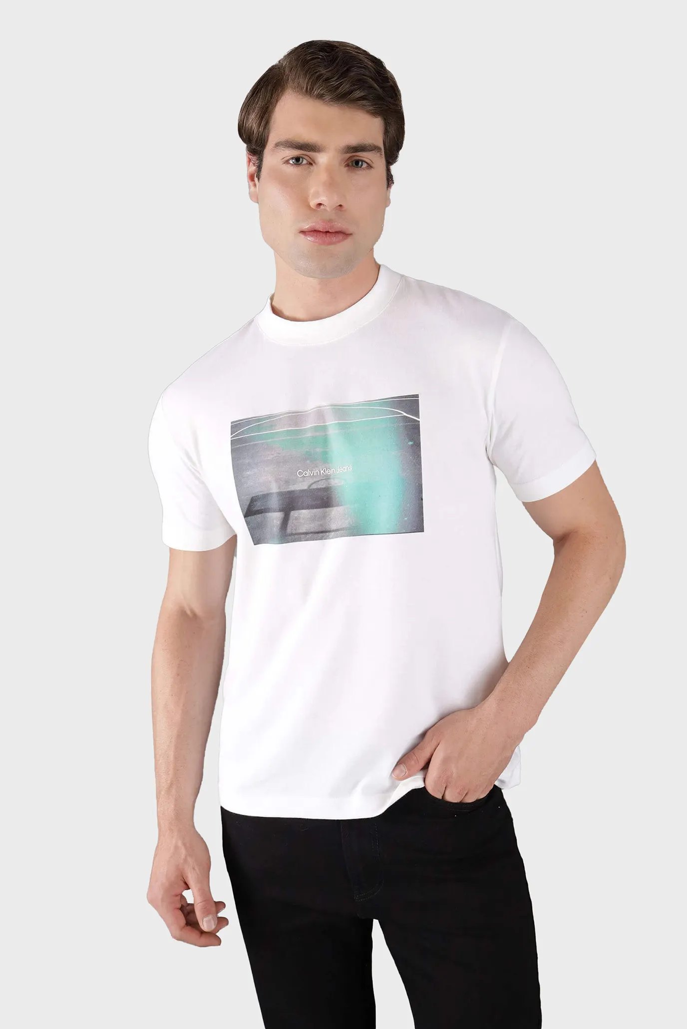 Futbolka BASKETBALL COURT GRAPHIC TEE 1