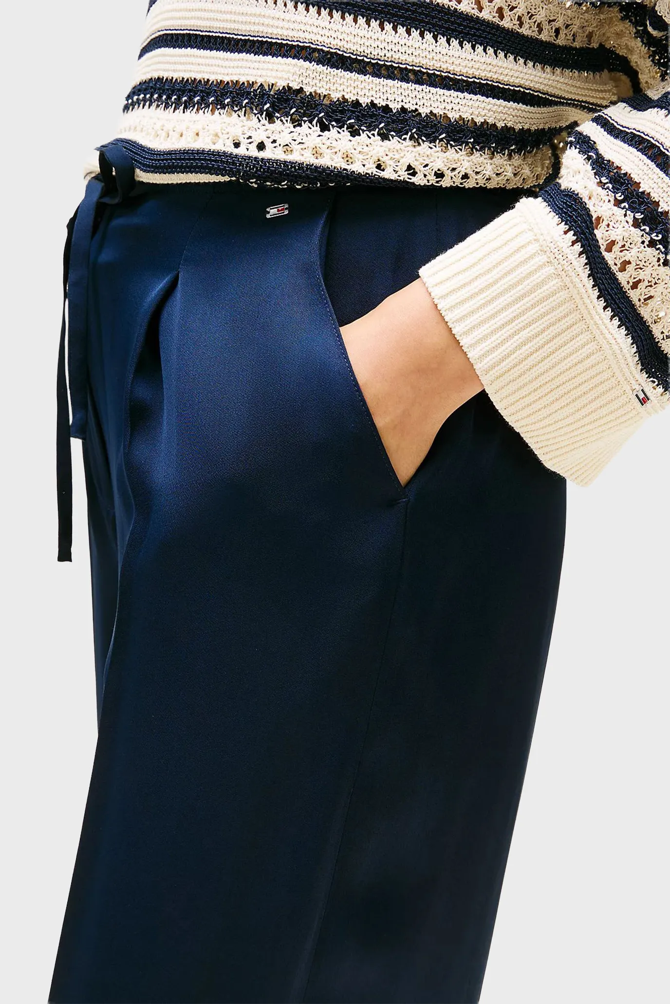 Штаны SATEEN TIE RLXD STRAIGHT PANTS 4