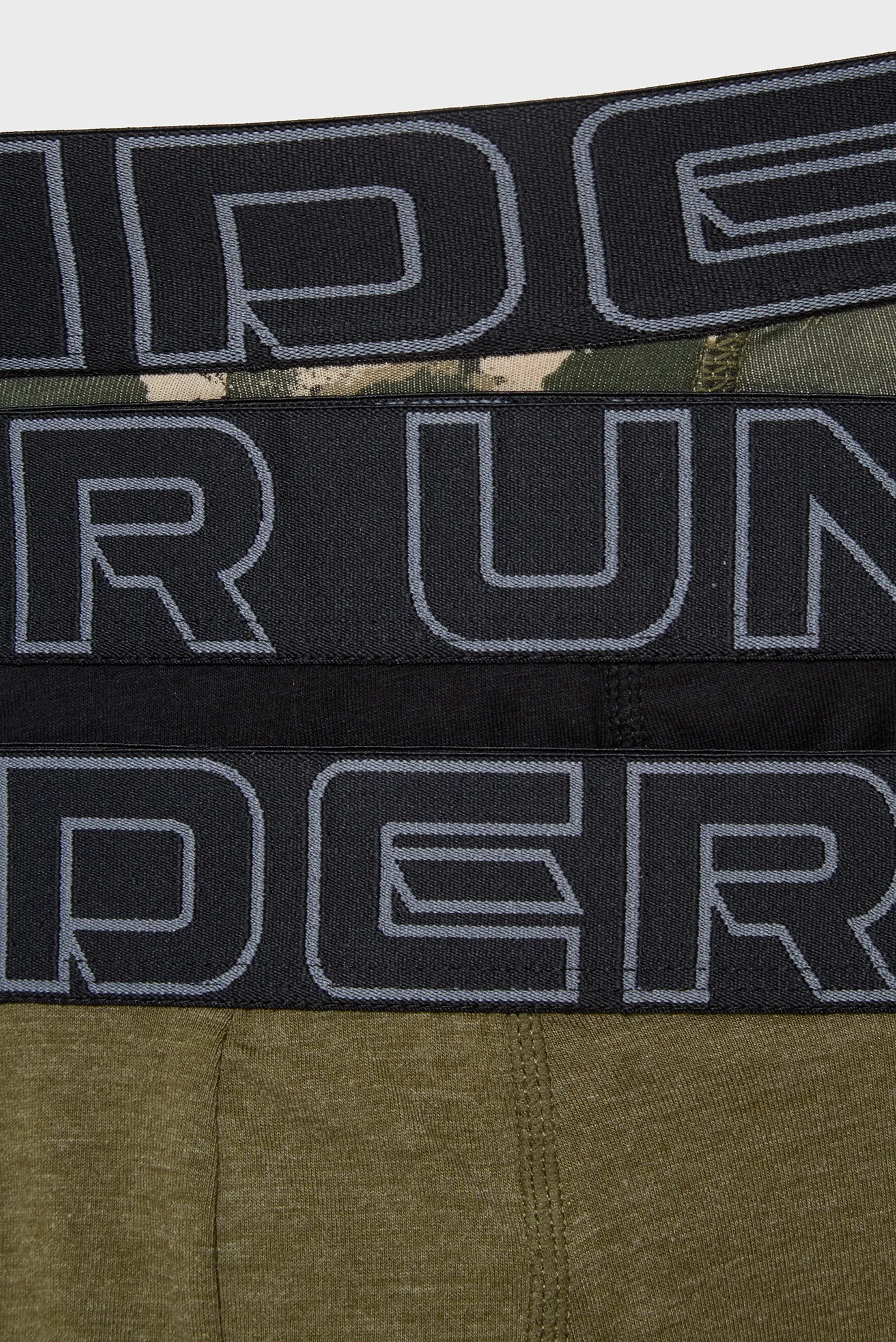 Trusik UA PERFORMANCE COTTON - PRINT 3 IN 3PK 3