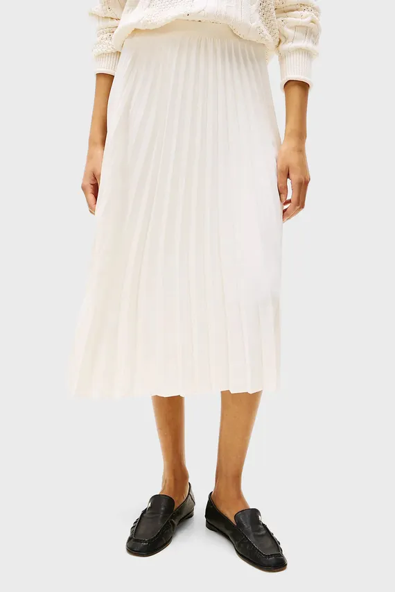 Юбка FLUID PLEATED PULL ON MIDI SKIRT Tommy Hilfiger