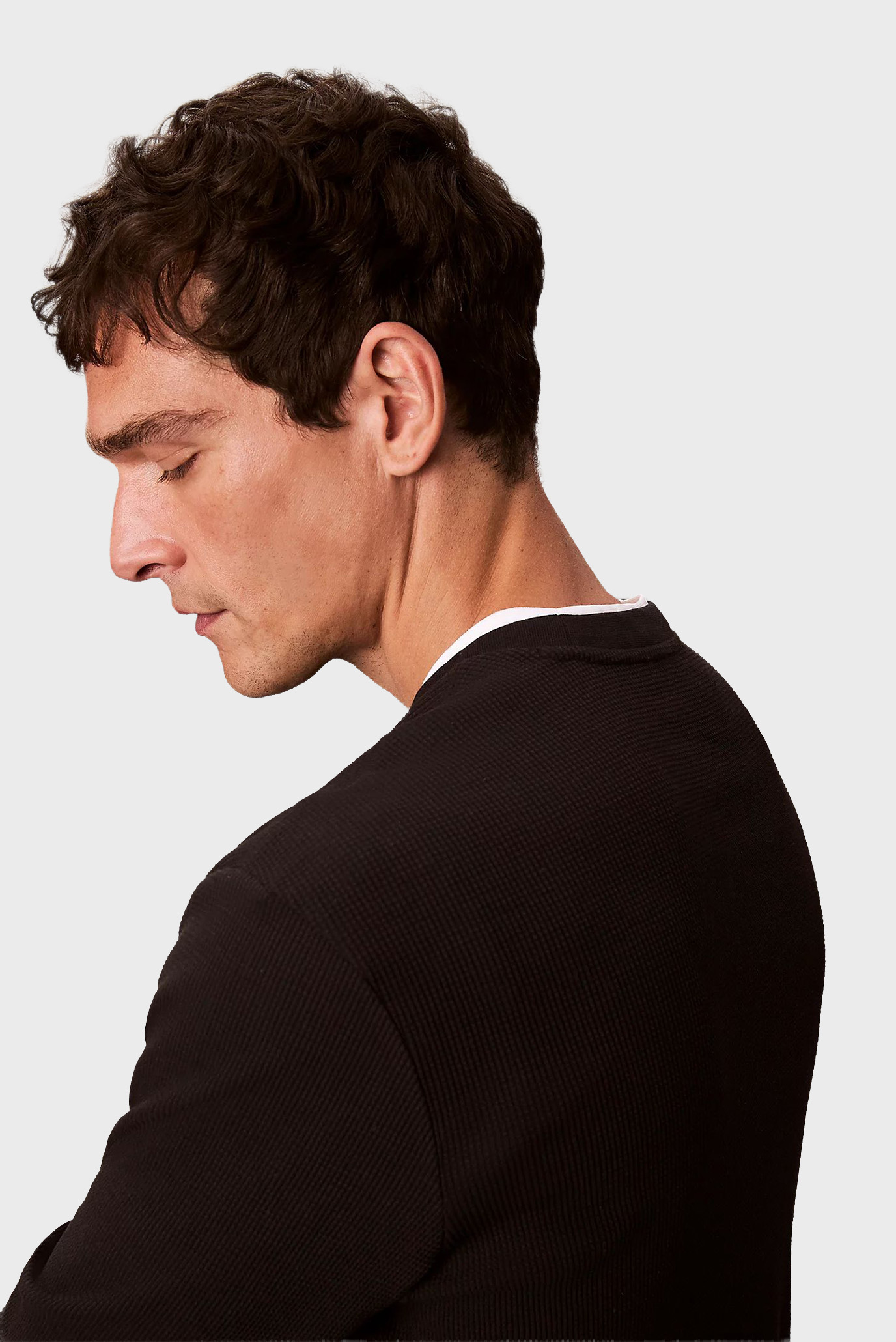 Uzun yengli futbolka LS WAFFLE BADGE CREWNK TEECalvin Klein Jeans Uzun yengli futbolka LS WAFFLE BADGE CREWNK TEE 6