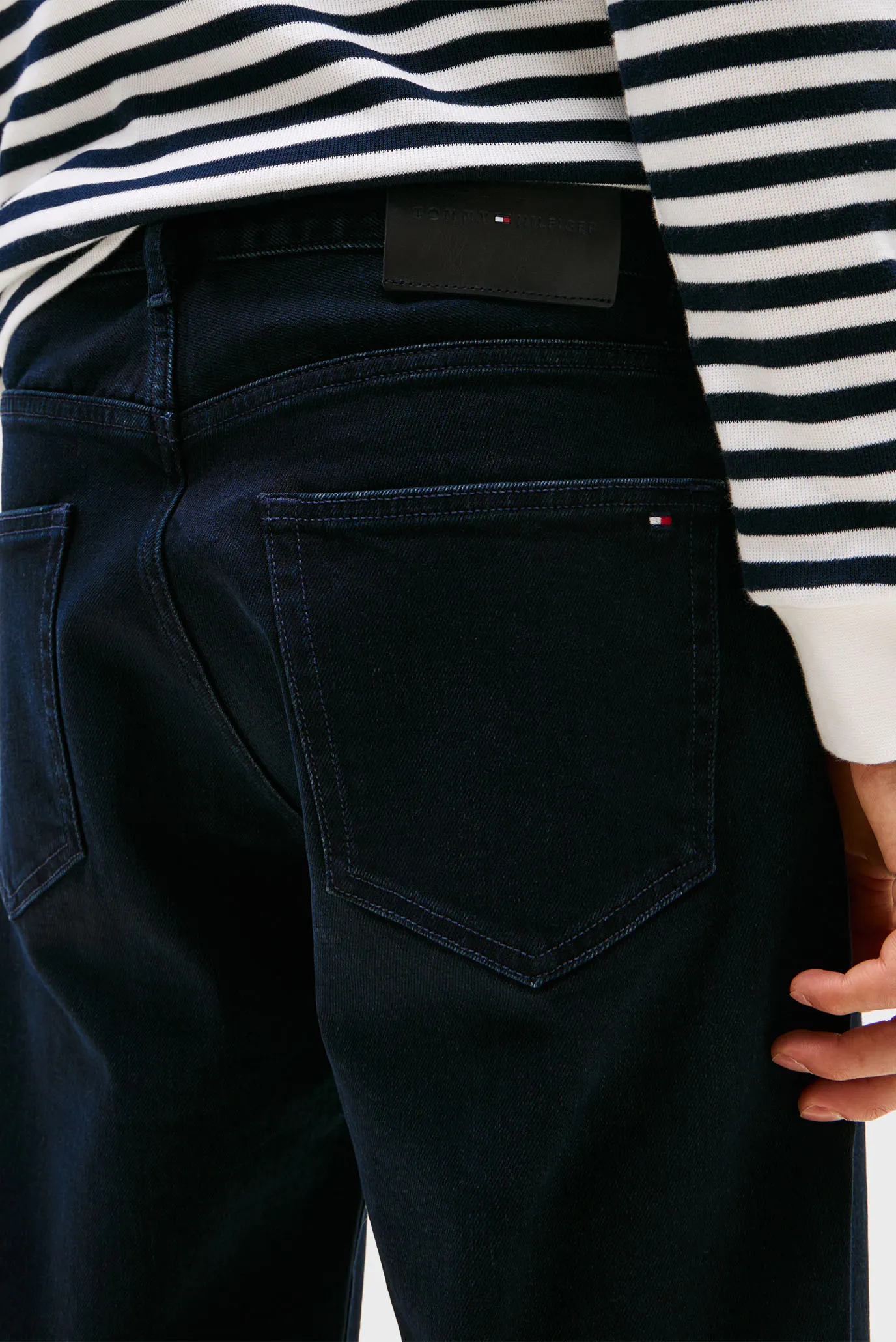 Jins shim/TAPERED HARLEM STR NIGHT BLUE 4