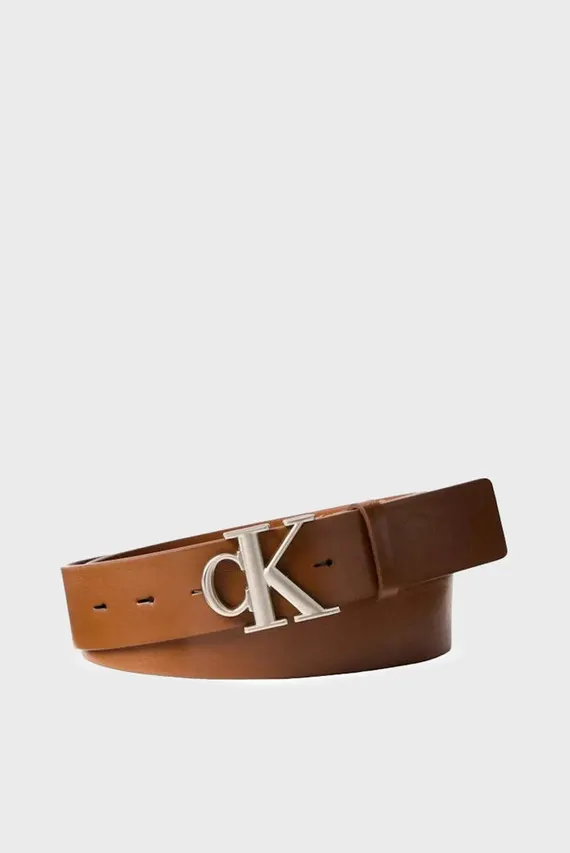 Ремень/CK BUCKLE TUMBLED 35MM Calvin Klein