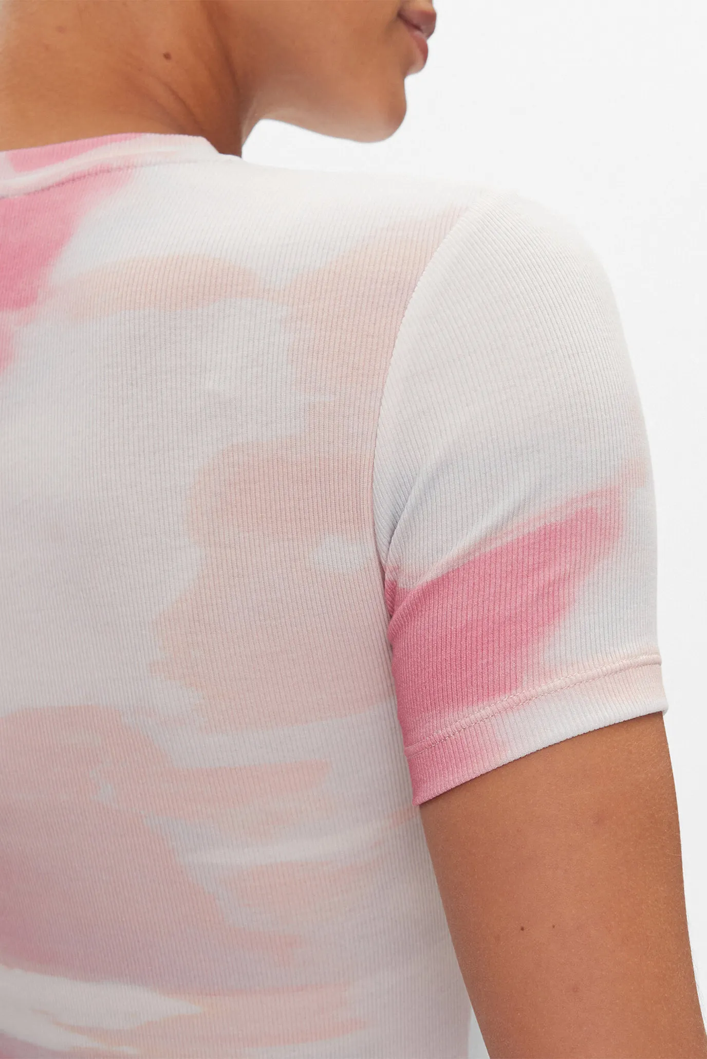 Платье AOP RIB SHORT SLEEVE DRESS 5