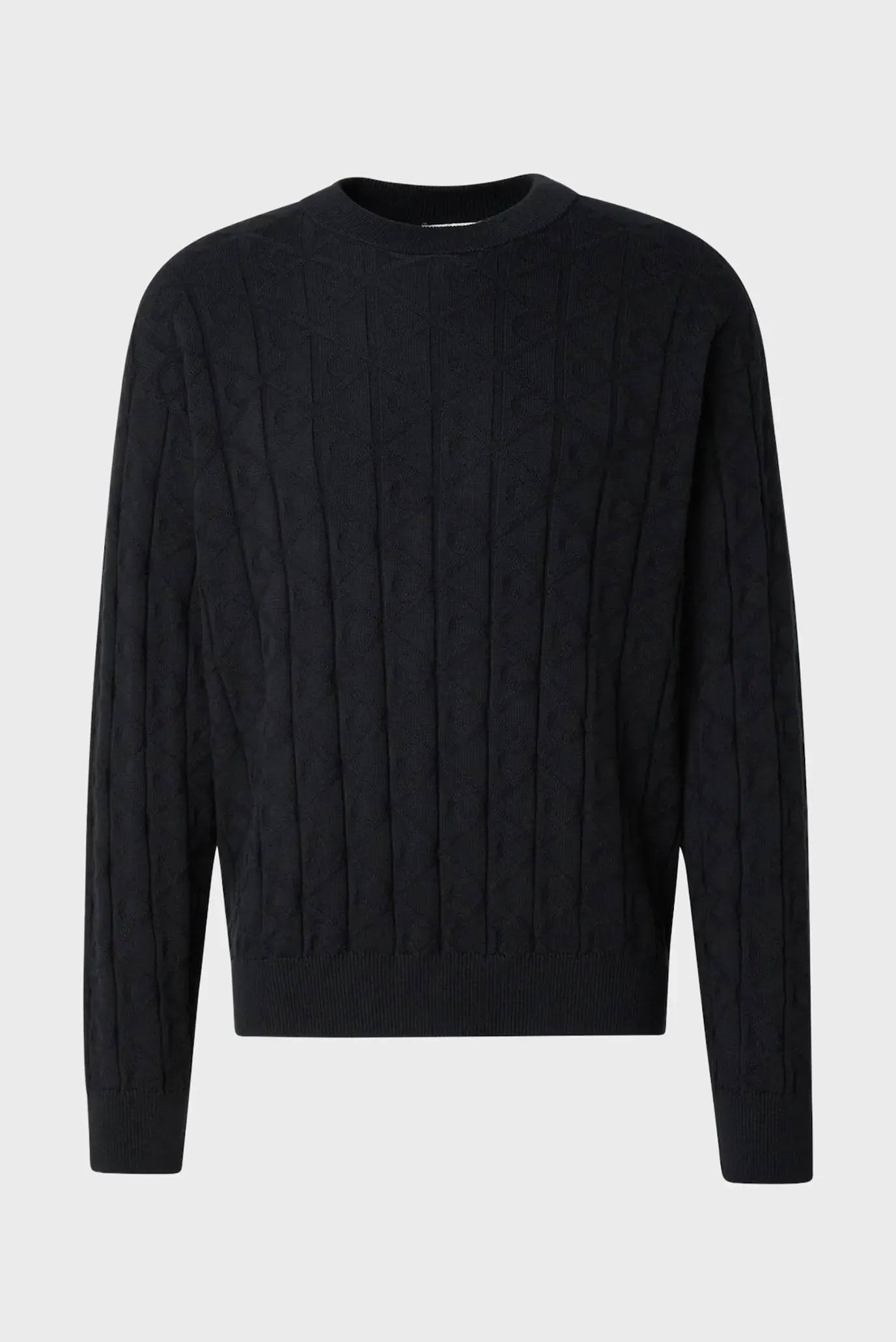 Свитер LS EASY AOP COTTON CREWNK SWEATE 1