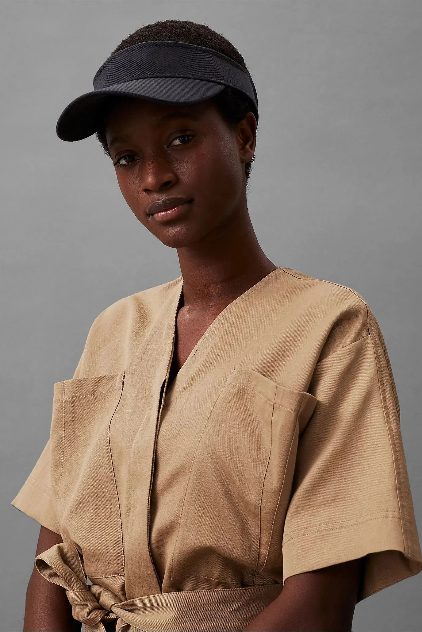 Kepka LOGO STRAP CANVAS VISOR 5