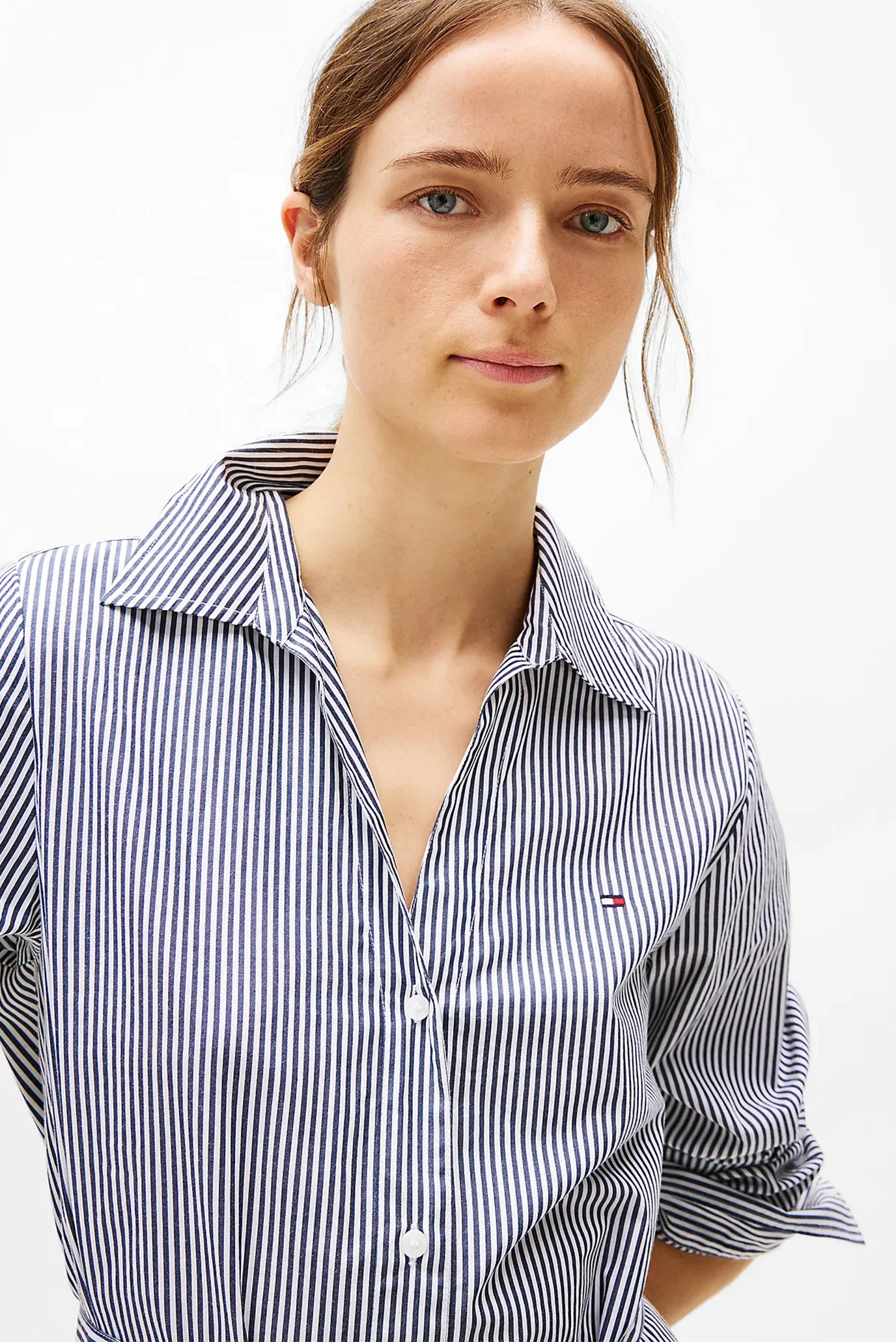 Платье ESS POPLIN REGULAR SHIRT DRESS 2