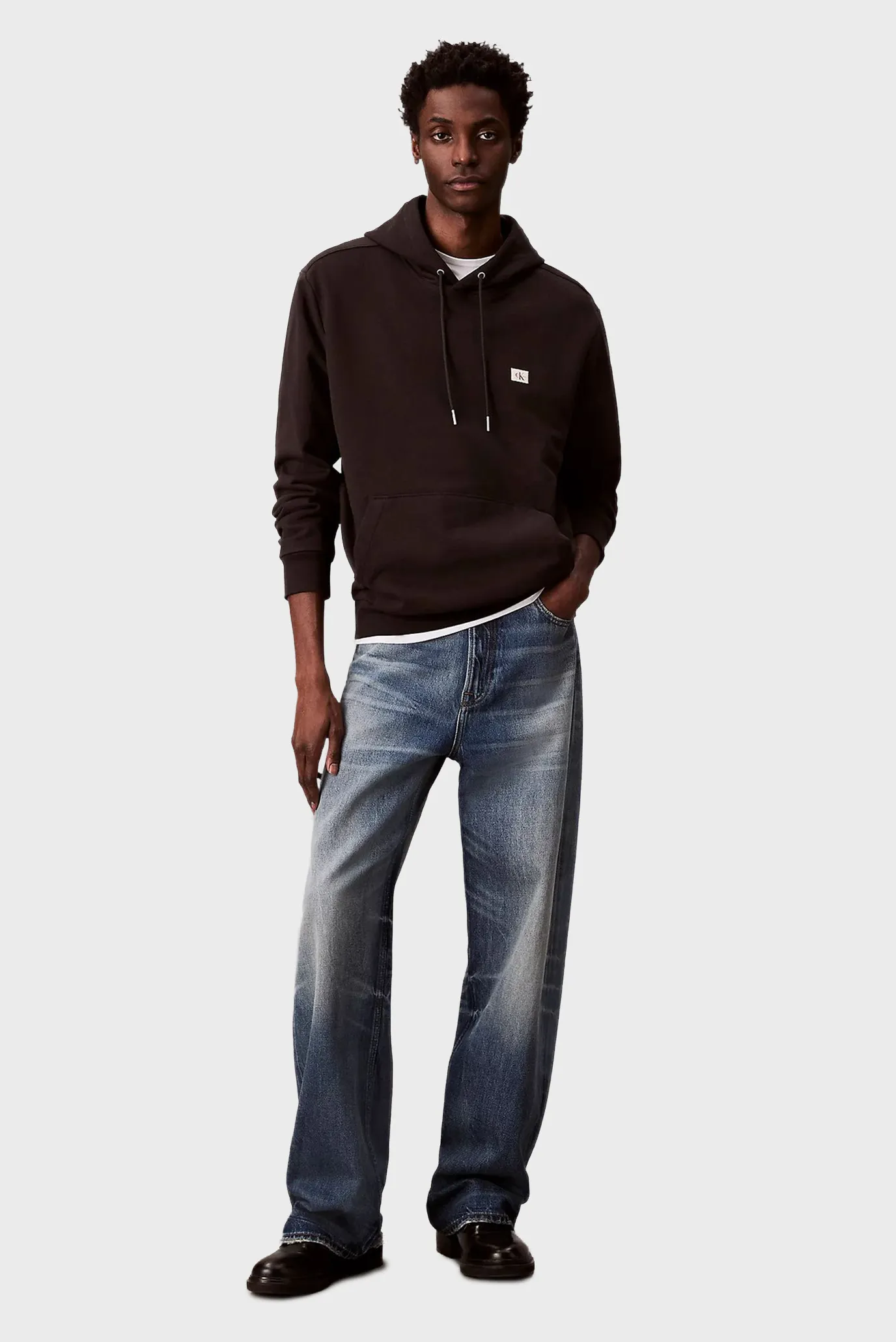 Худи LS EU BADGE 350TERRY HOODIE 2