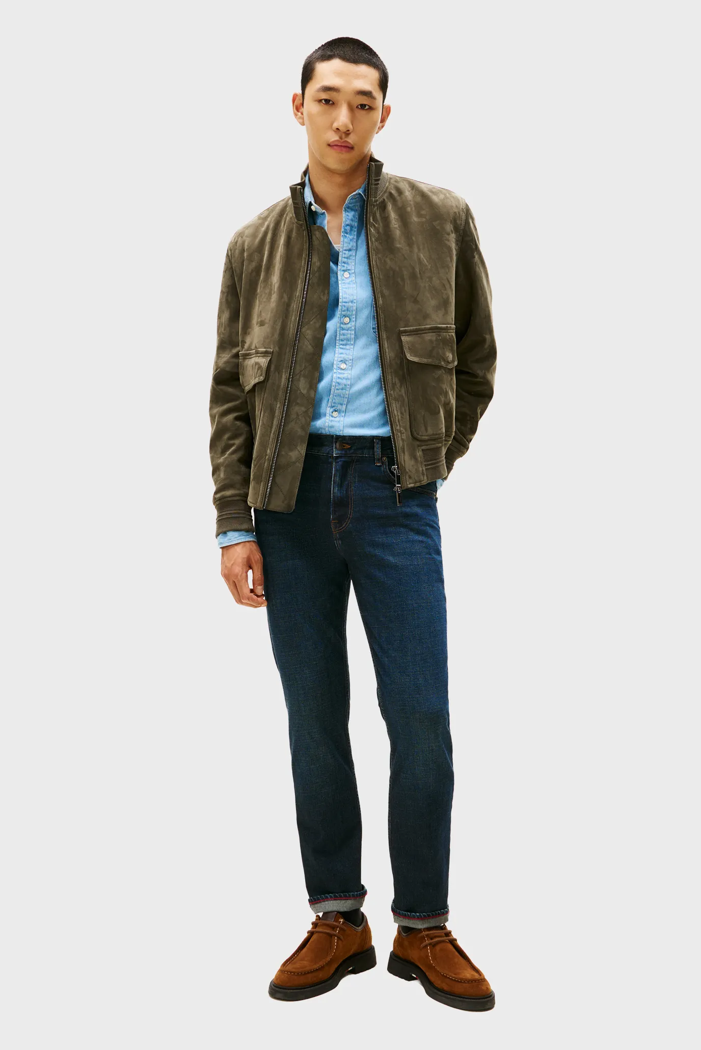 Jins shim/STRAIGHT DENTON STR BLACKER BLUE 2