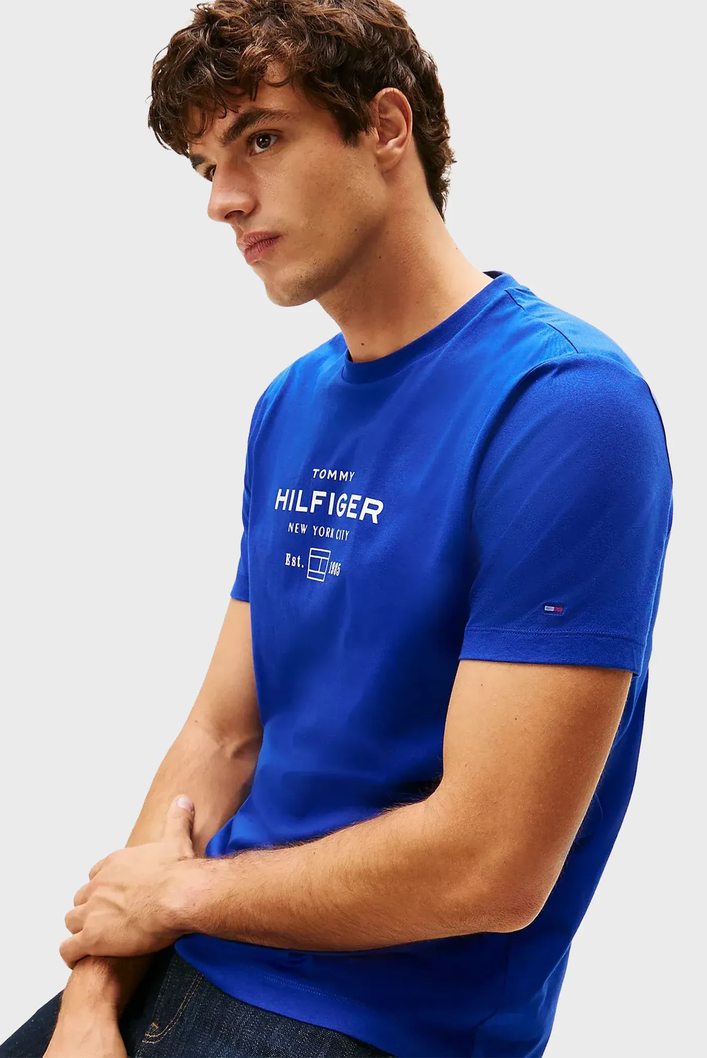 Futbolka/HILFIGER STACK GRAPHIC TEE 4