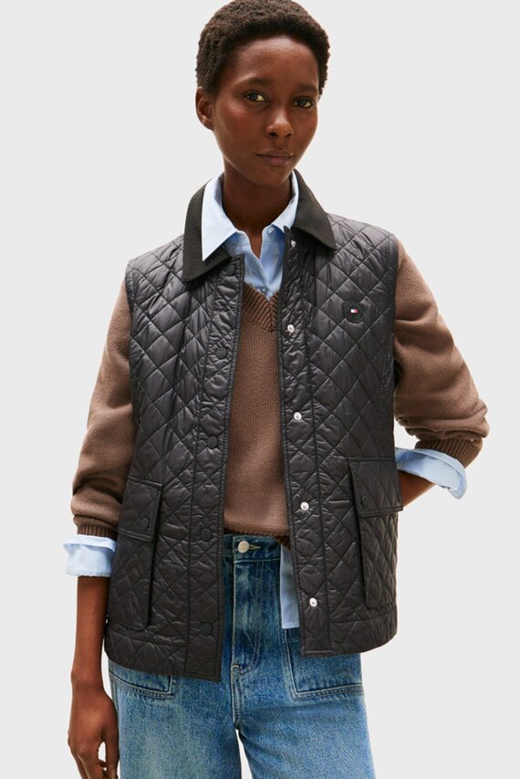 Jilet PADDED NYLON SLIM QUILTED VEST Tommy Hilfiger Jilet PADDED NYLON SLIM QUILTED VEST Tommy Hilfiger