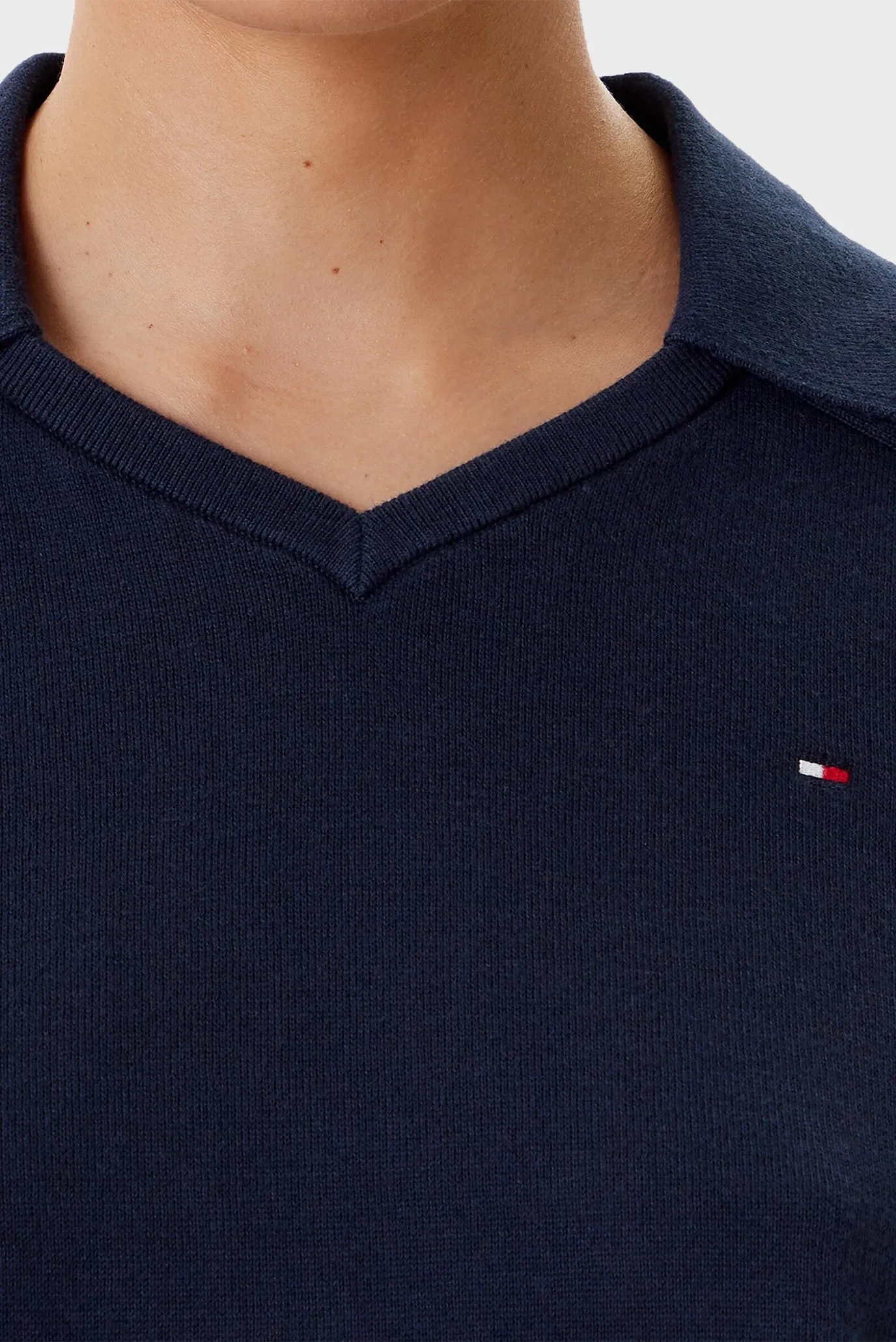 Поло/CO JERSEY STCH POLO V-NK S/S SWT 4