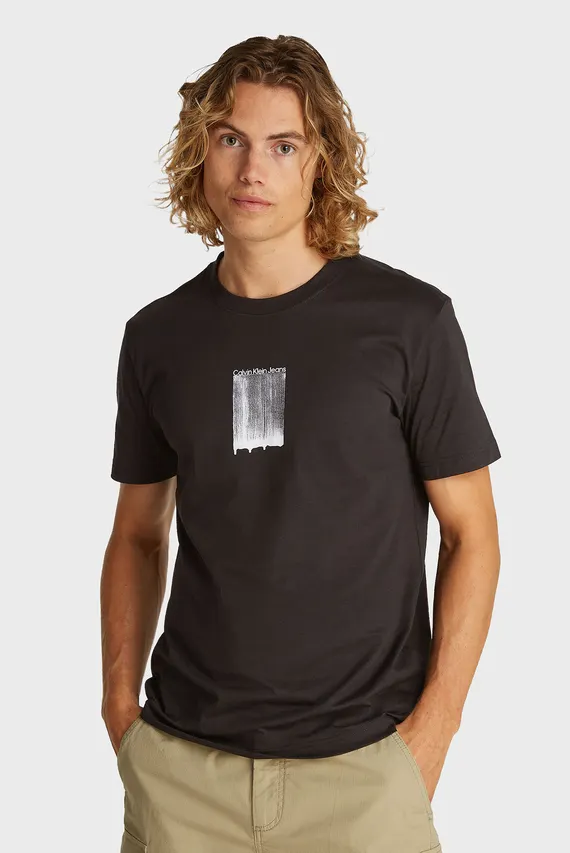 Futbolka BRUSH STROKE GRAPHIC TEE Calvin Klein Jeans