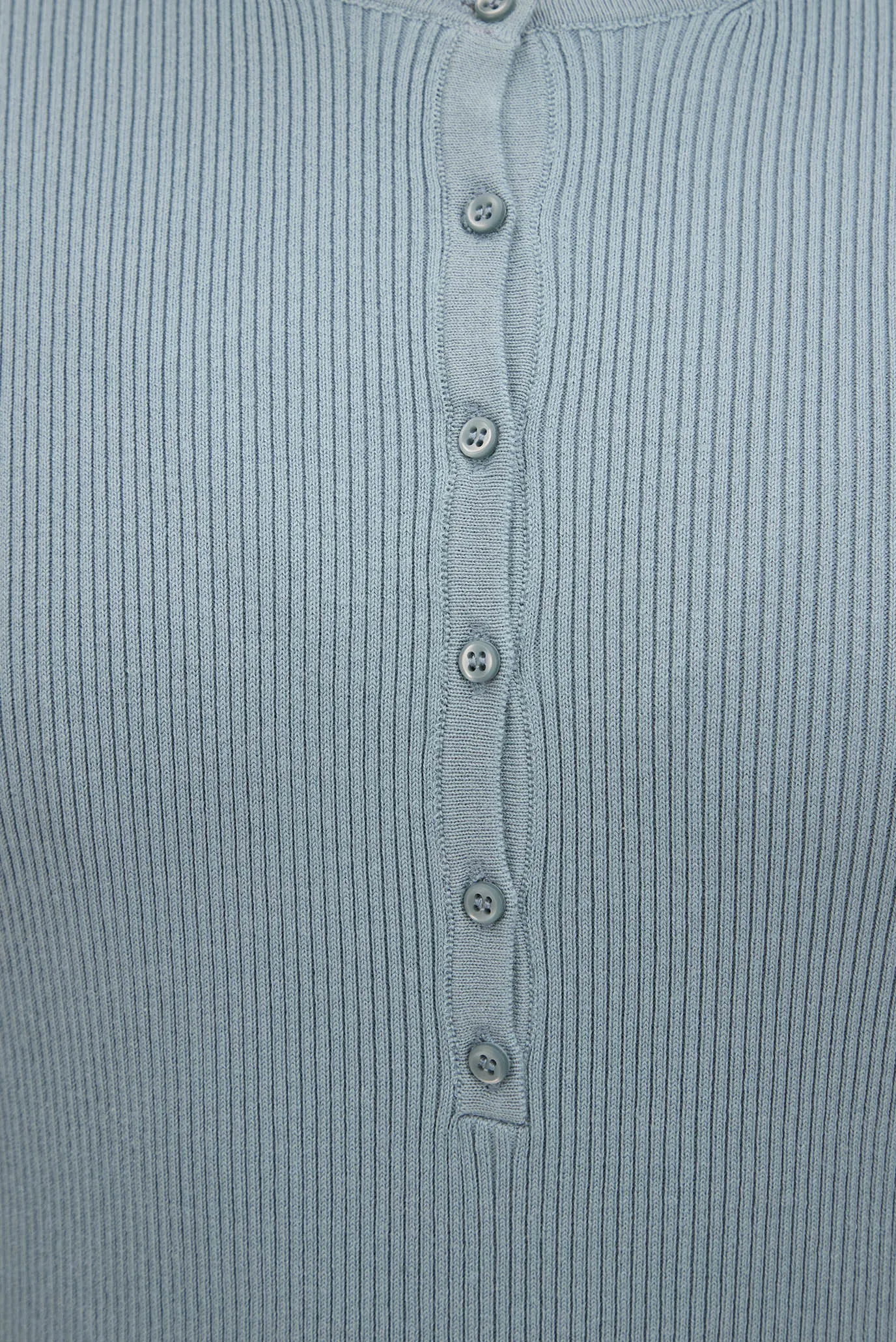 Кардиган WOVEN LABEL HENLEY SWEATER 5