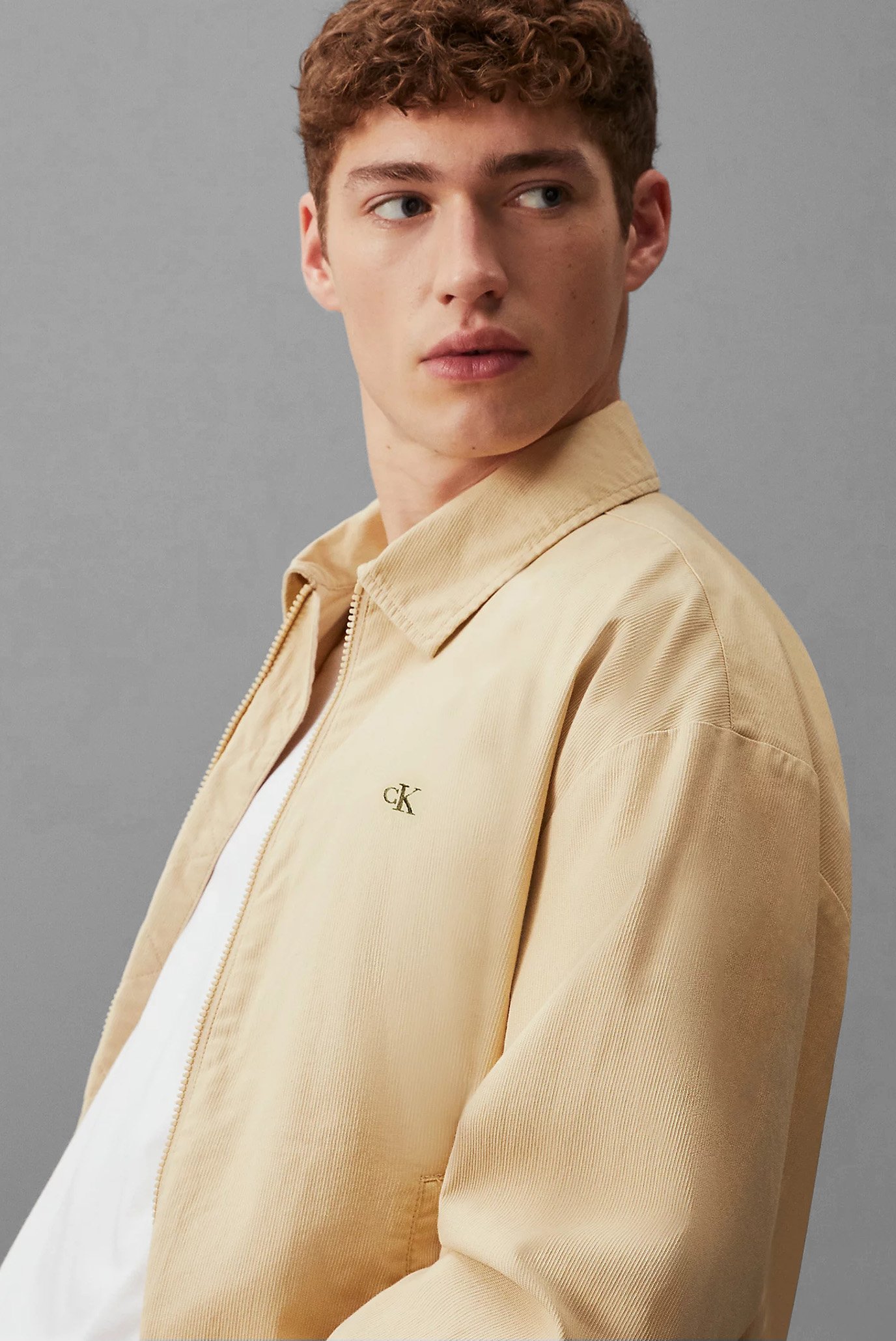 Vetrovka LINEAR TEXTURE HARRINGTONCalvin Klein Jeans Vetrovka LINEAR TEXTURE HARRINGTON 4