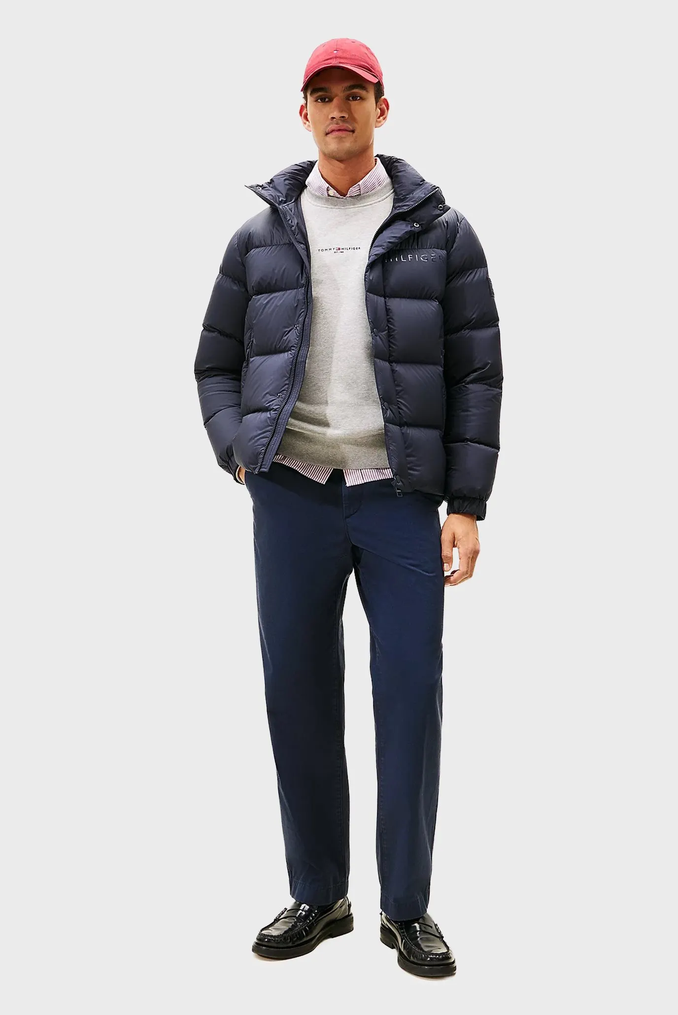 Qishki kurtka MIX DOWN HOODED PUFFER 3