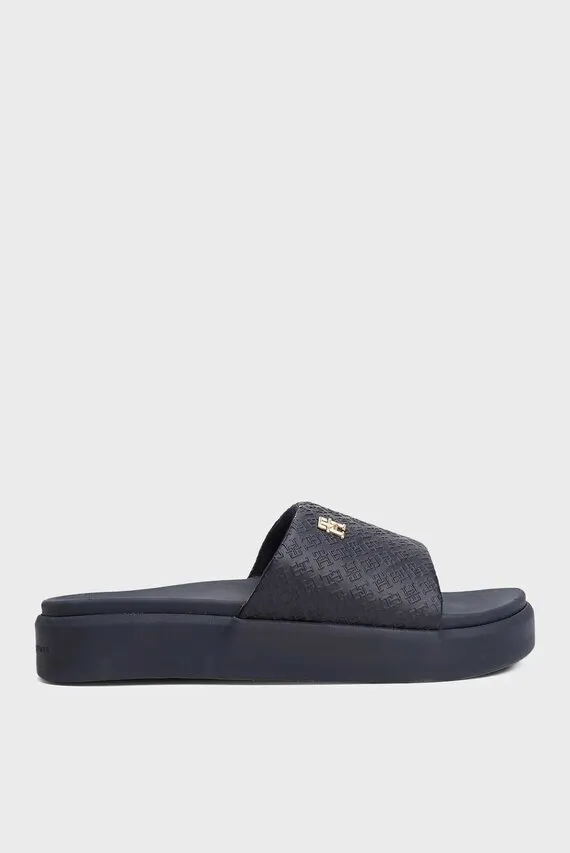 Слайдеры PLATFORM MONOGRAM POOLSLIDE Tommy Hilfiger