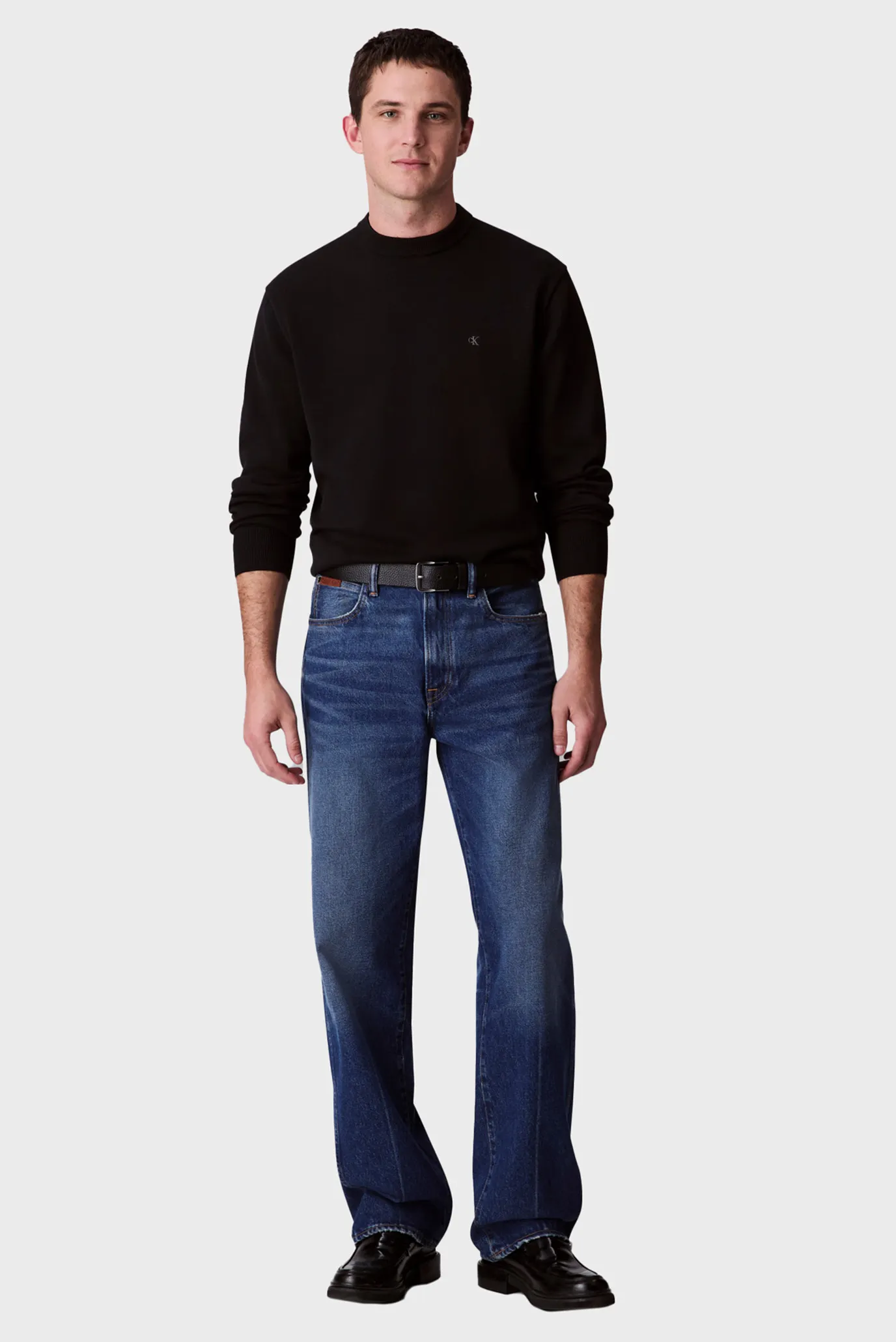 Sviter EU LS COTTON RELAXED CREWNK SWEA 2