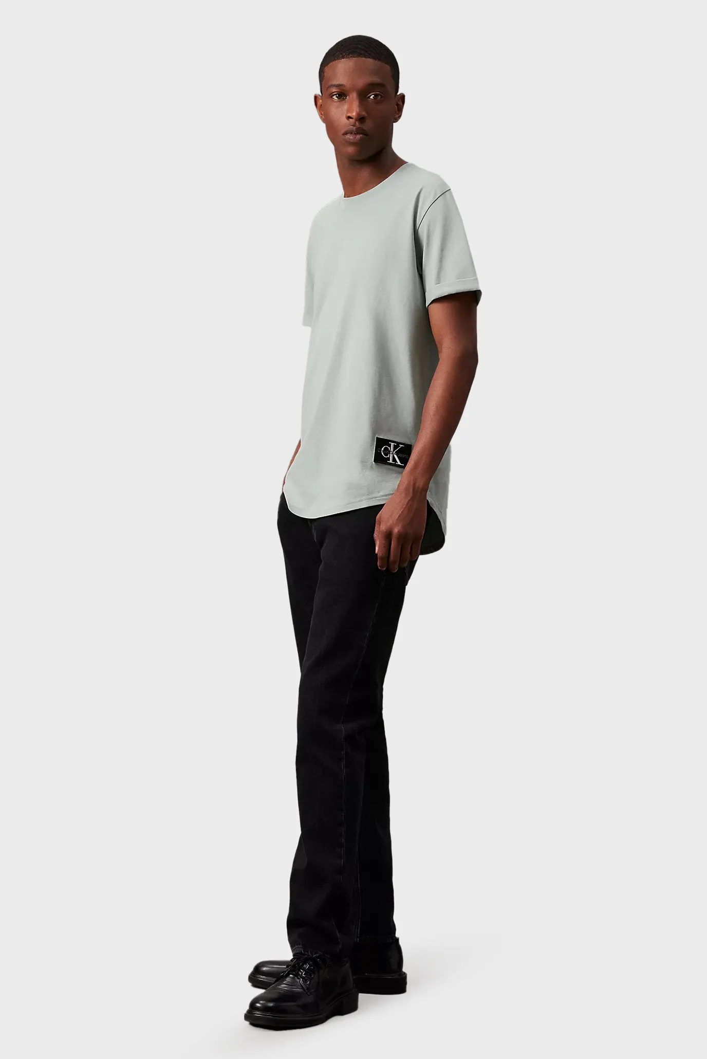 Futbolka BADGE TURN UP SLEEVE 2