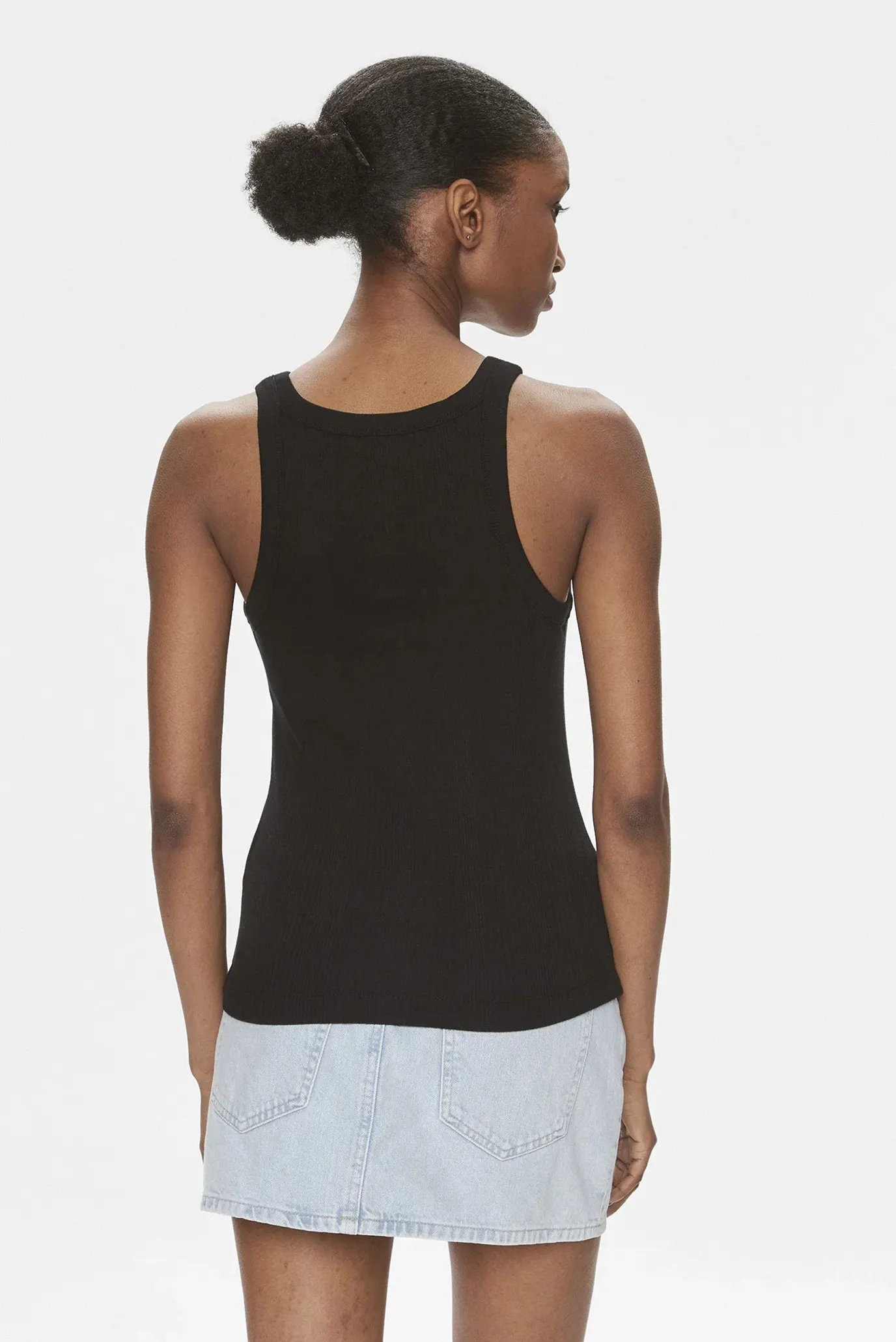 Майка VARIEGATED RIB WOVEN TAB TANK 3