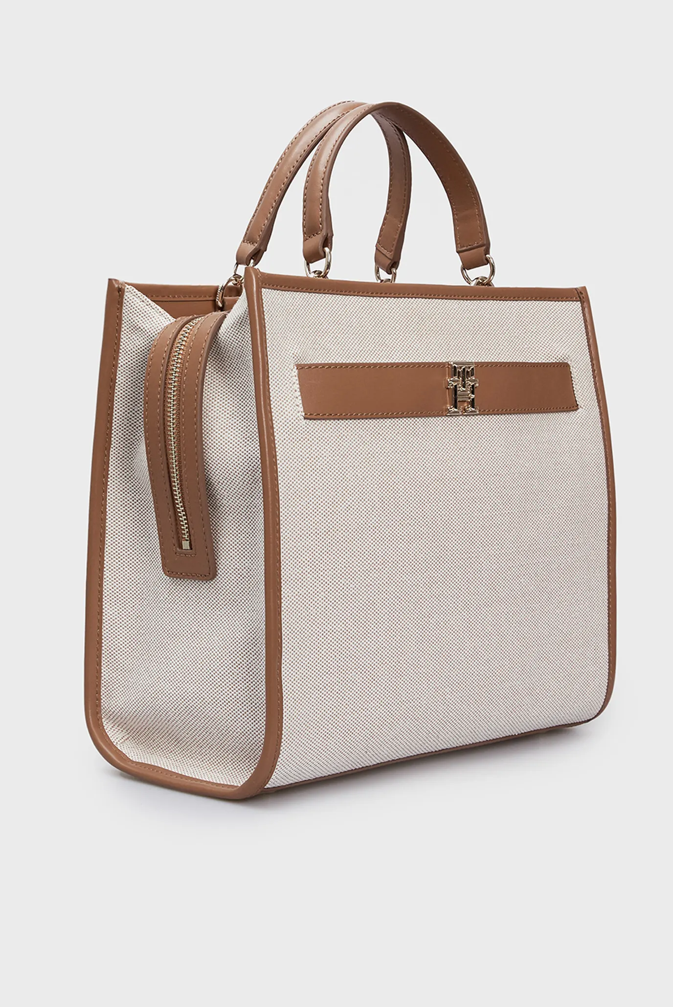 Сумка TH LOGO LEATHER MED SATCHEL CAN 3