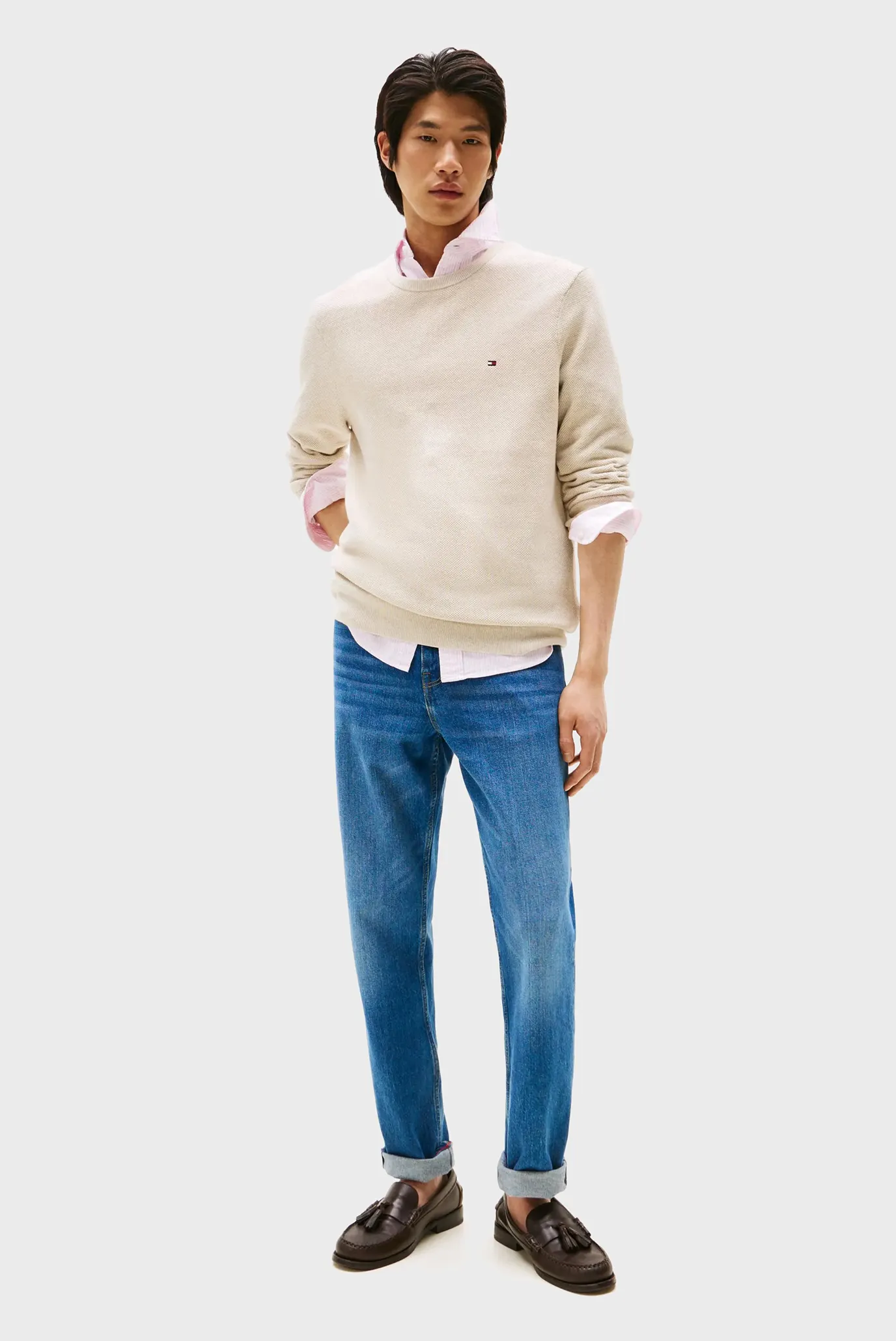 Sviter ESSENTIAL STRUCTURE CREW NECK 2