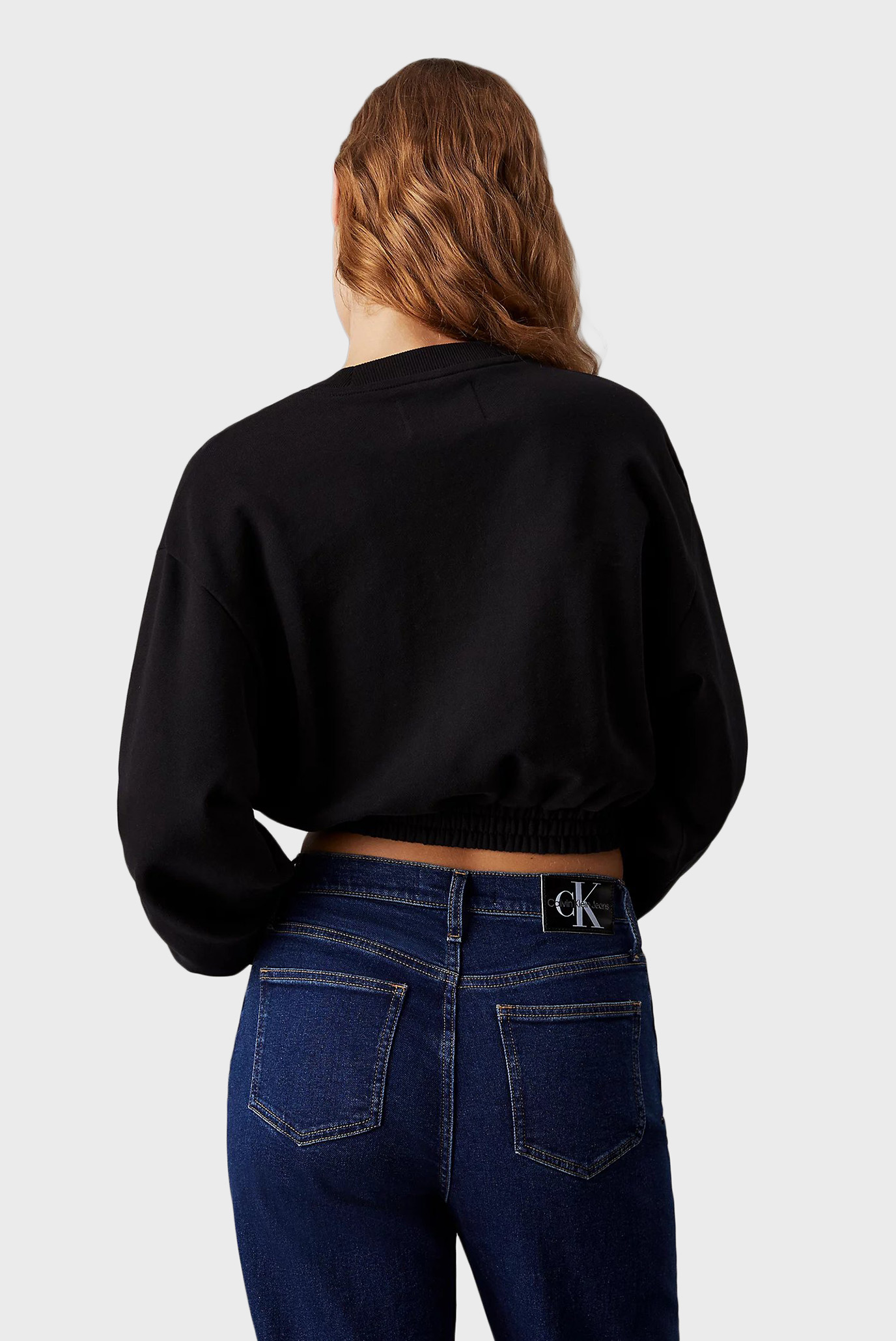 Свитшот WOVEN LABEL CREW NECKCalvin Klein Jeans Свитшот WOVEN LABEL CREW NECK 2