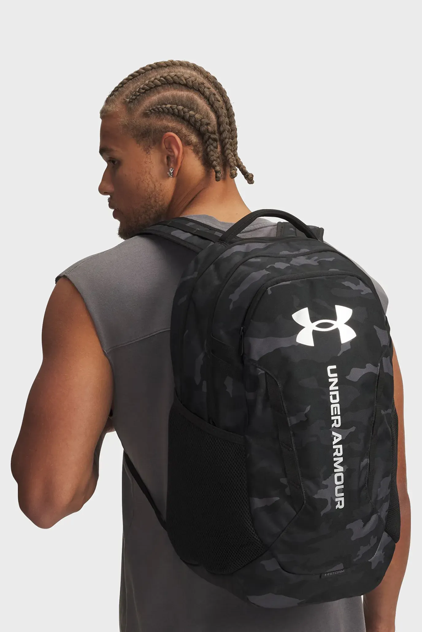 Ryukzak/UA Hustle 6.0 Backpack-BLK 2