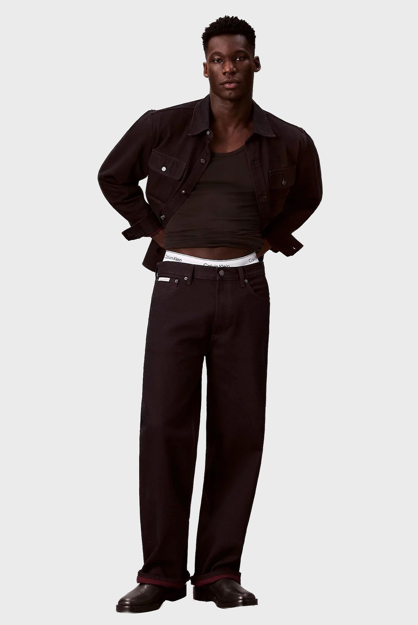 Jins shim/BAGGY MERLOT JEAN 1