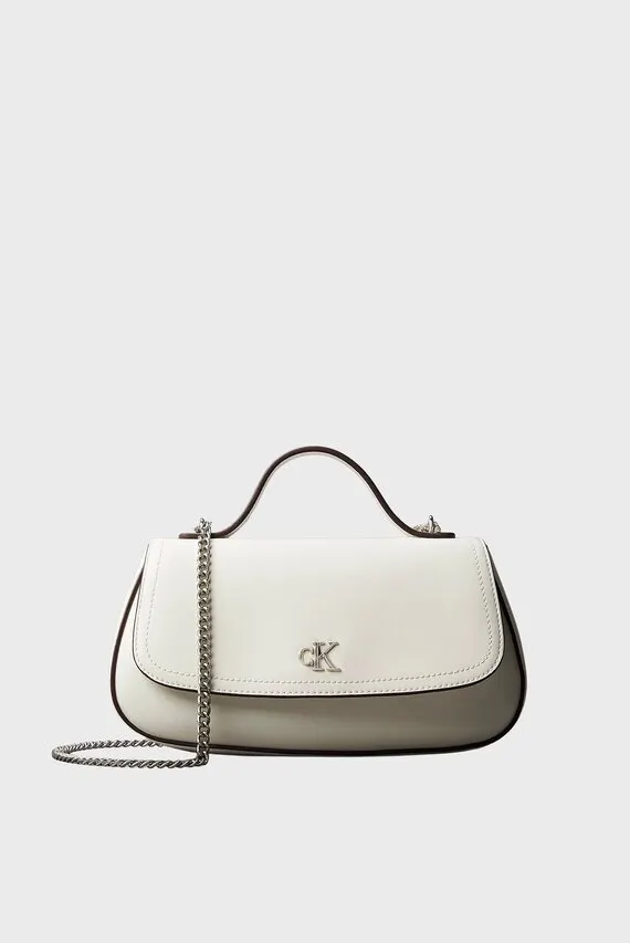 Sumka CK TOP HANDLE WITH CHAIN BAG Calvin Klein