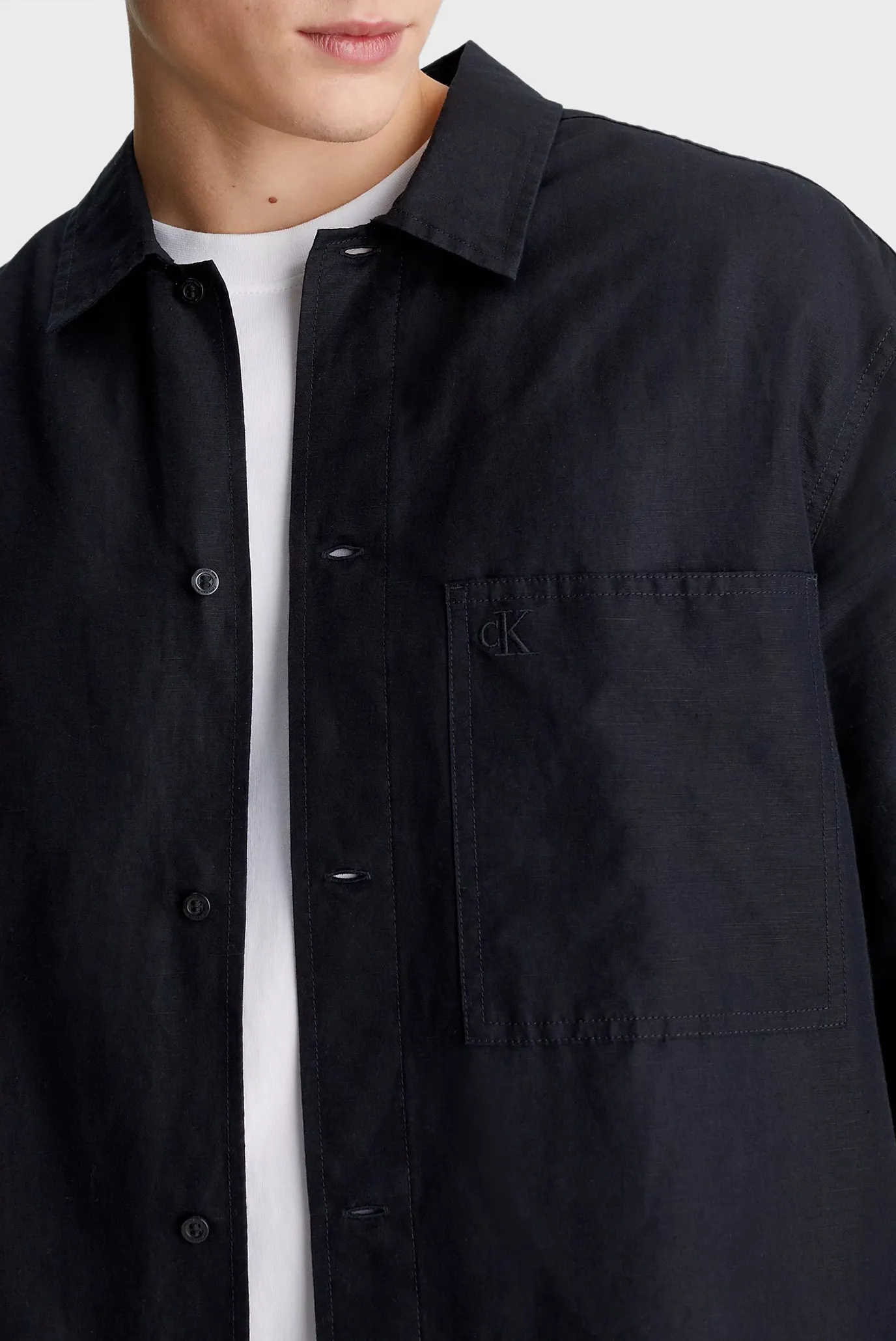 Yengi kalta ko'ylak LINEN SS SHIRT 4