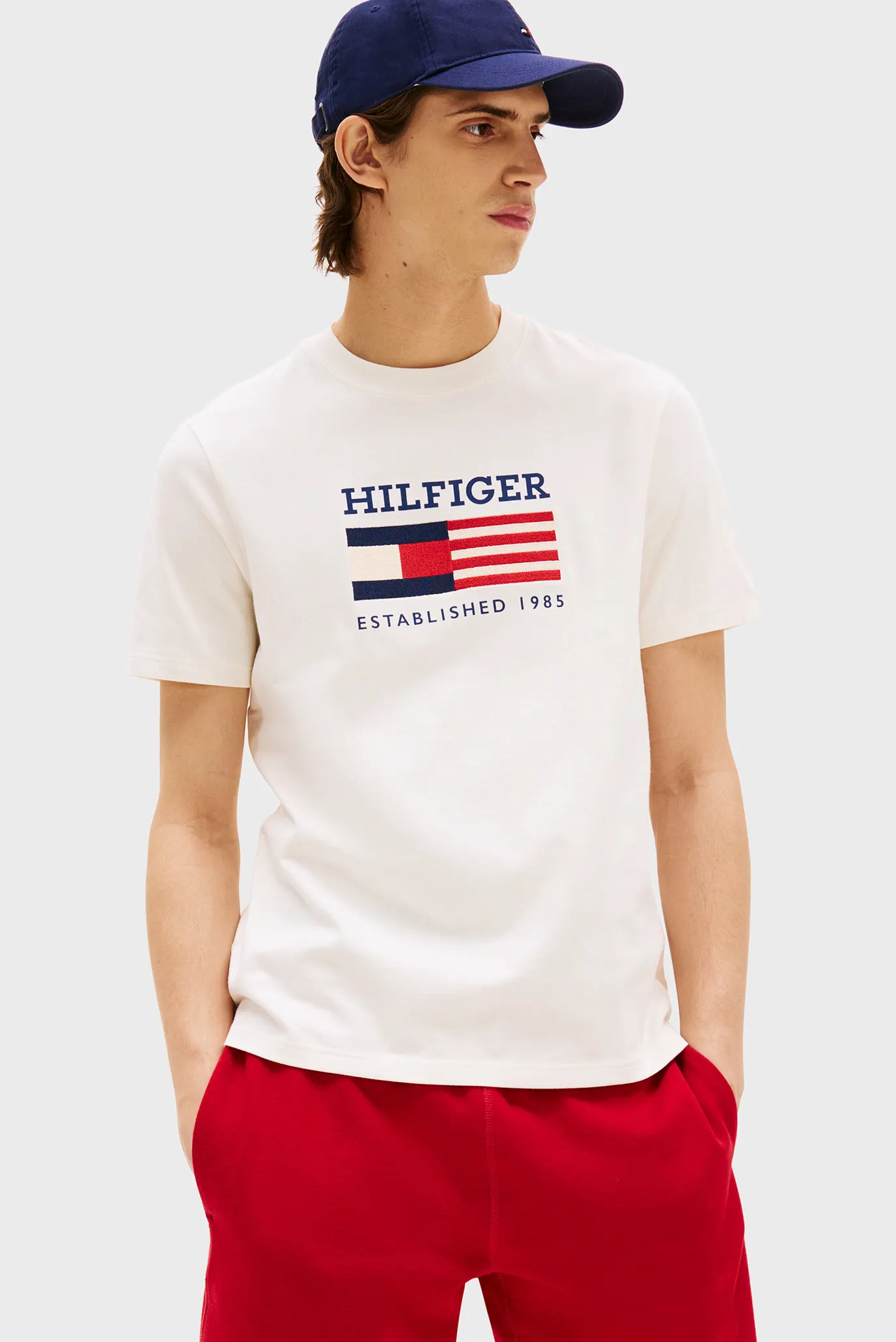 Futbolka/AMERICANA MONOTYPE FLAG BOX TEE 1