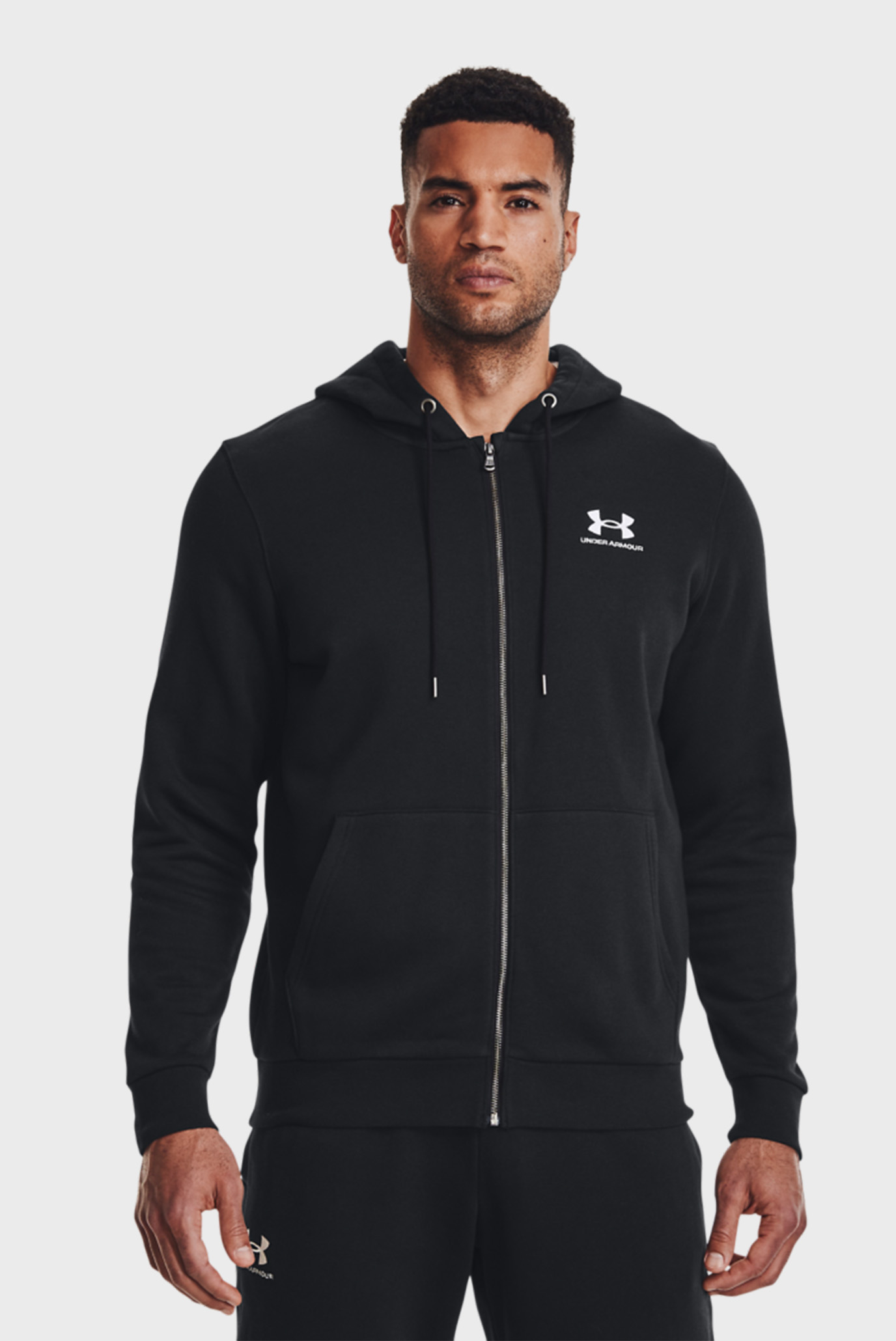 Джемпер UA Essential Fleece FZ Hood 1