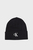 Shapka CK FINE RIB BEANIE