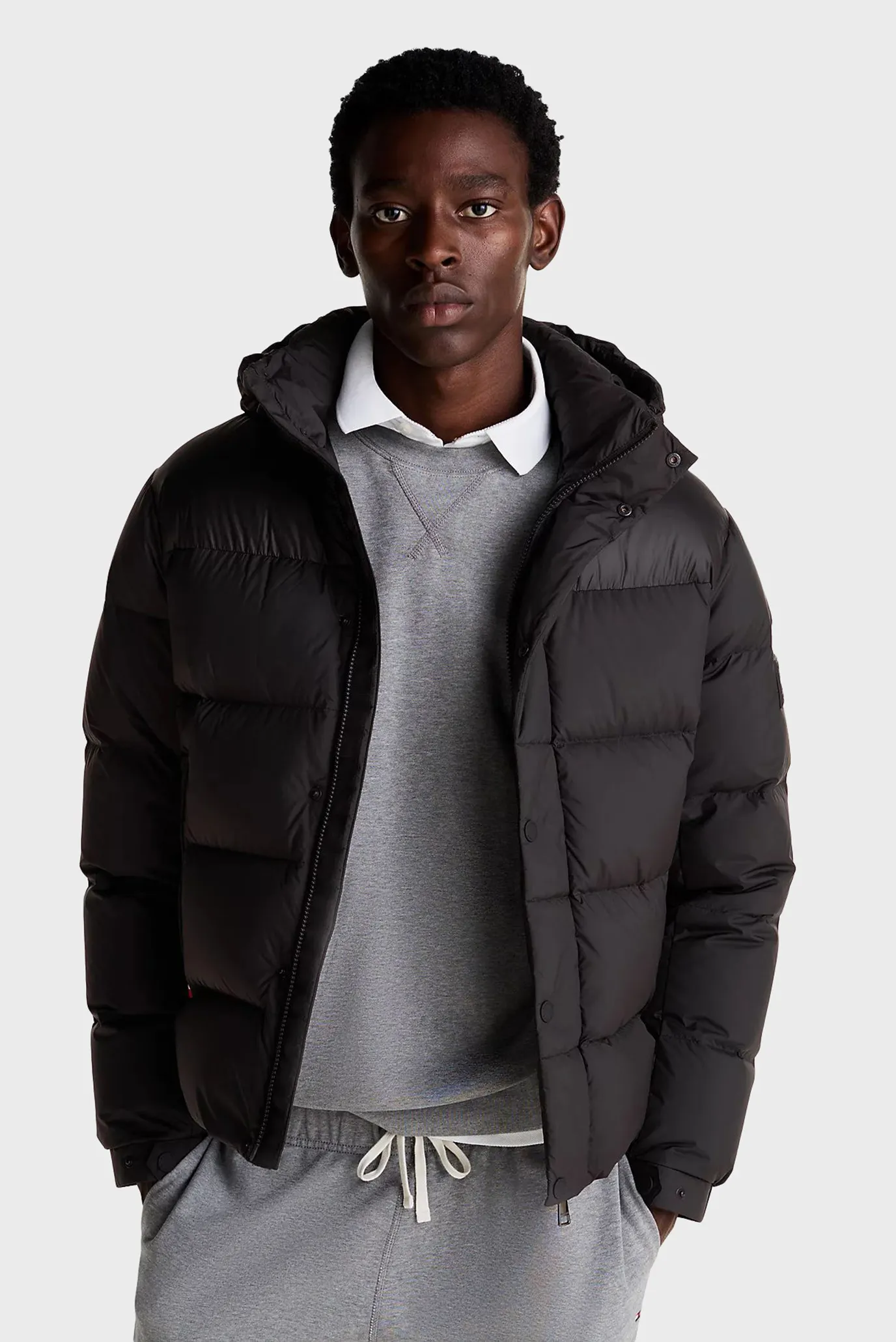 Куртка зимняя MIX DOWN HOODED PUFFER JACKET 1