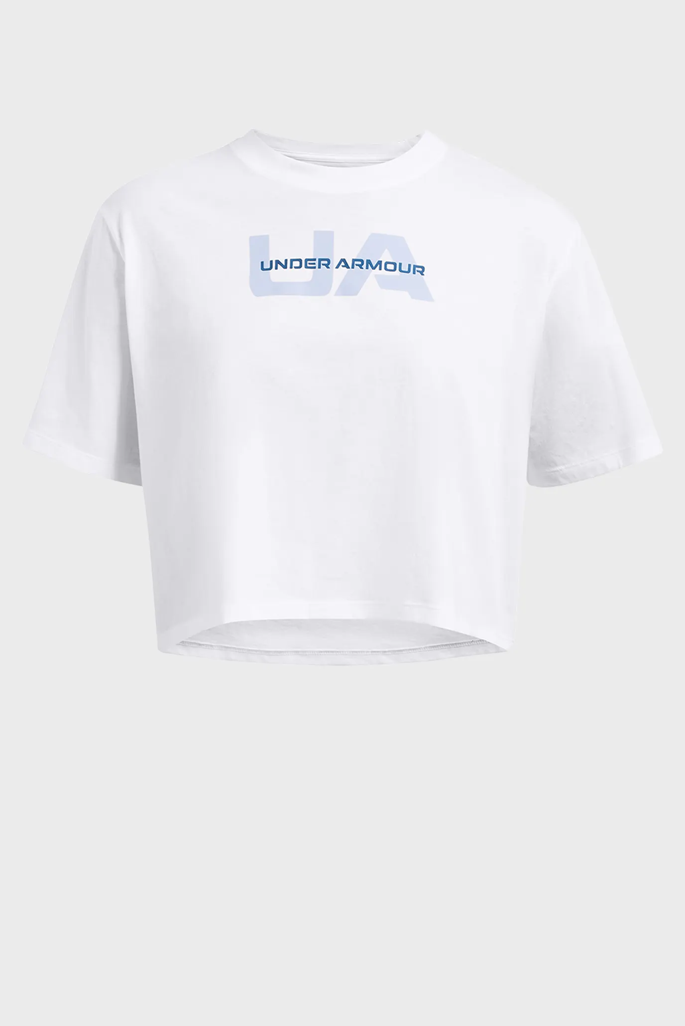 Футболка UA W BOXY CROP BRANDED SS 3