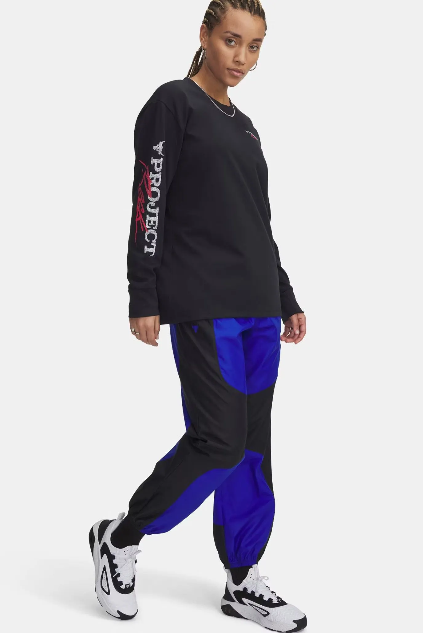 Futbolka Pjt Rck W LS Campus T Q1-BLK 2