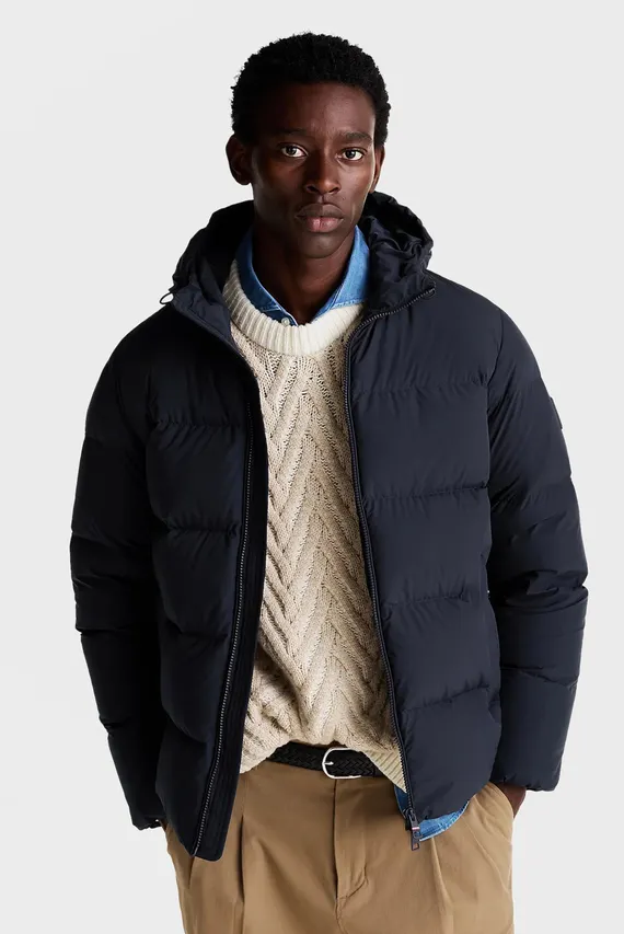 Куртка зимняя DOWN HOODED PUFFER JACKET Tommy Hilfiger