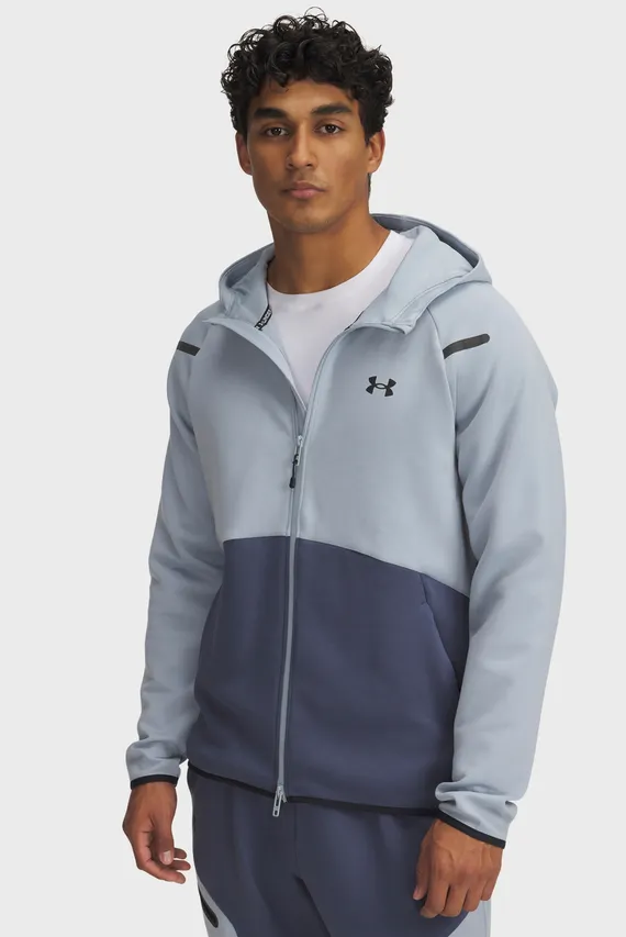 Jemper UA Unstoppable Flc FZ HD EU-BLU Under Armour