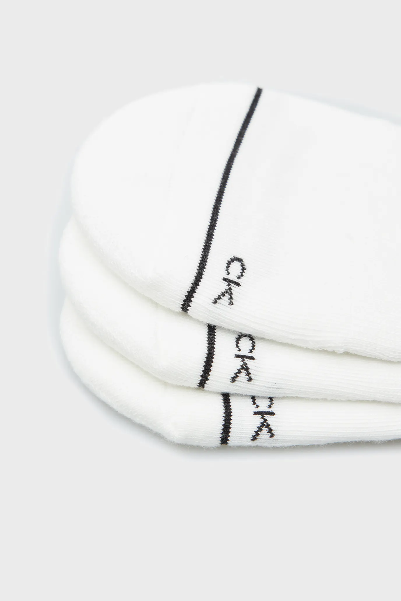 Kalta paypoq CK WOMEN FOOTIE HIGH CUT 3P ATHLEISURE 2