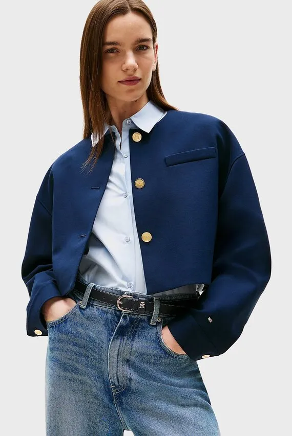 Жакет PUNTO CROP LADY JACKET BLAZER Tommy Hilfiger