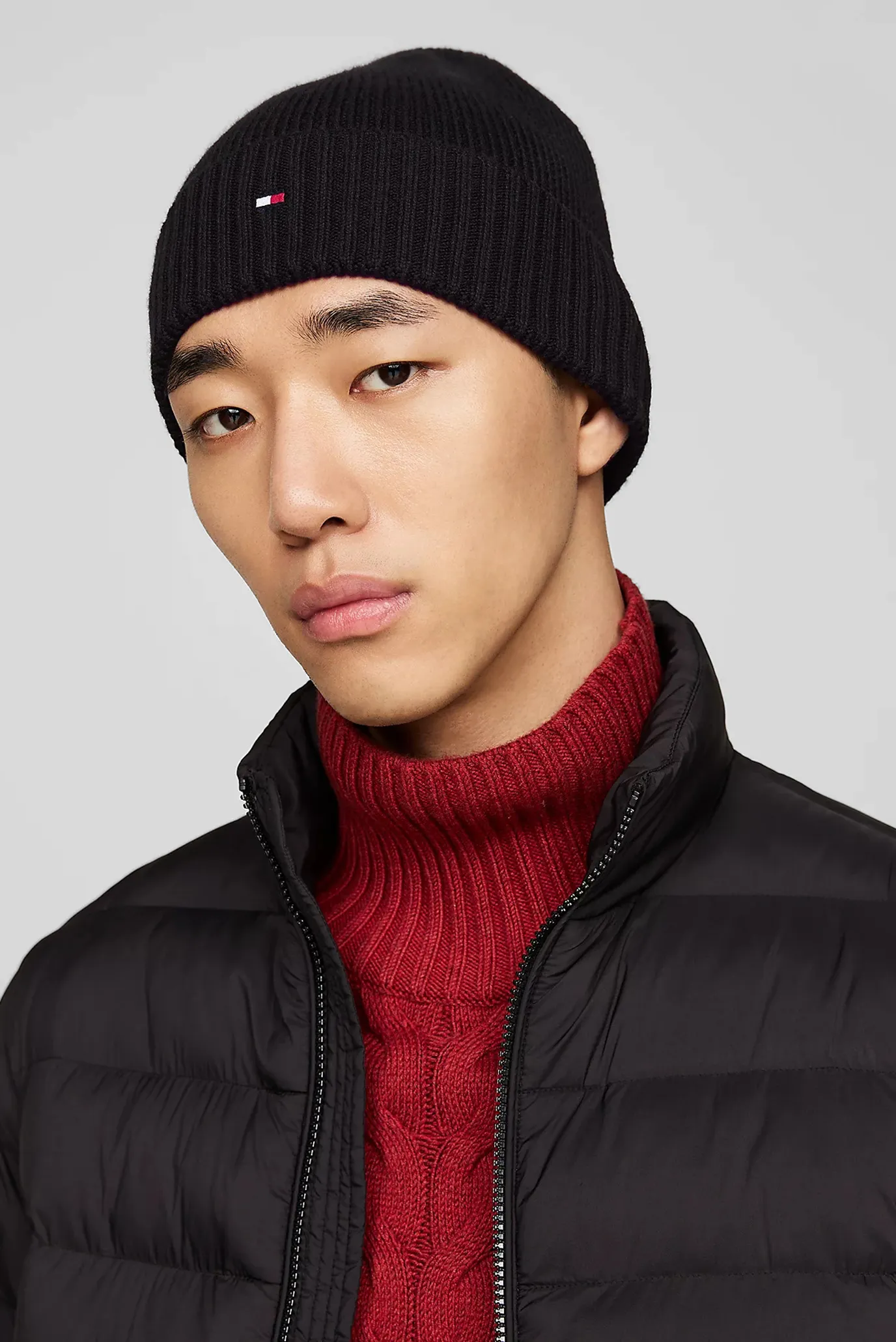 Шапка/TH FLAG PIMA COTTON BEANIE 2