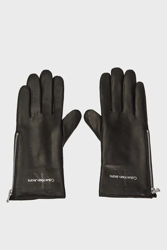 Qo'lqop SCULPTED LEATHER GLOVES Calvin Klein Jeans