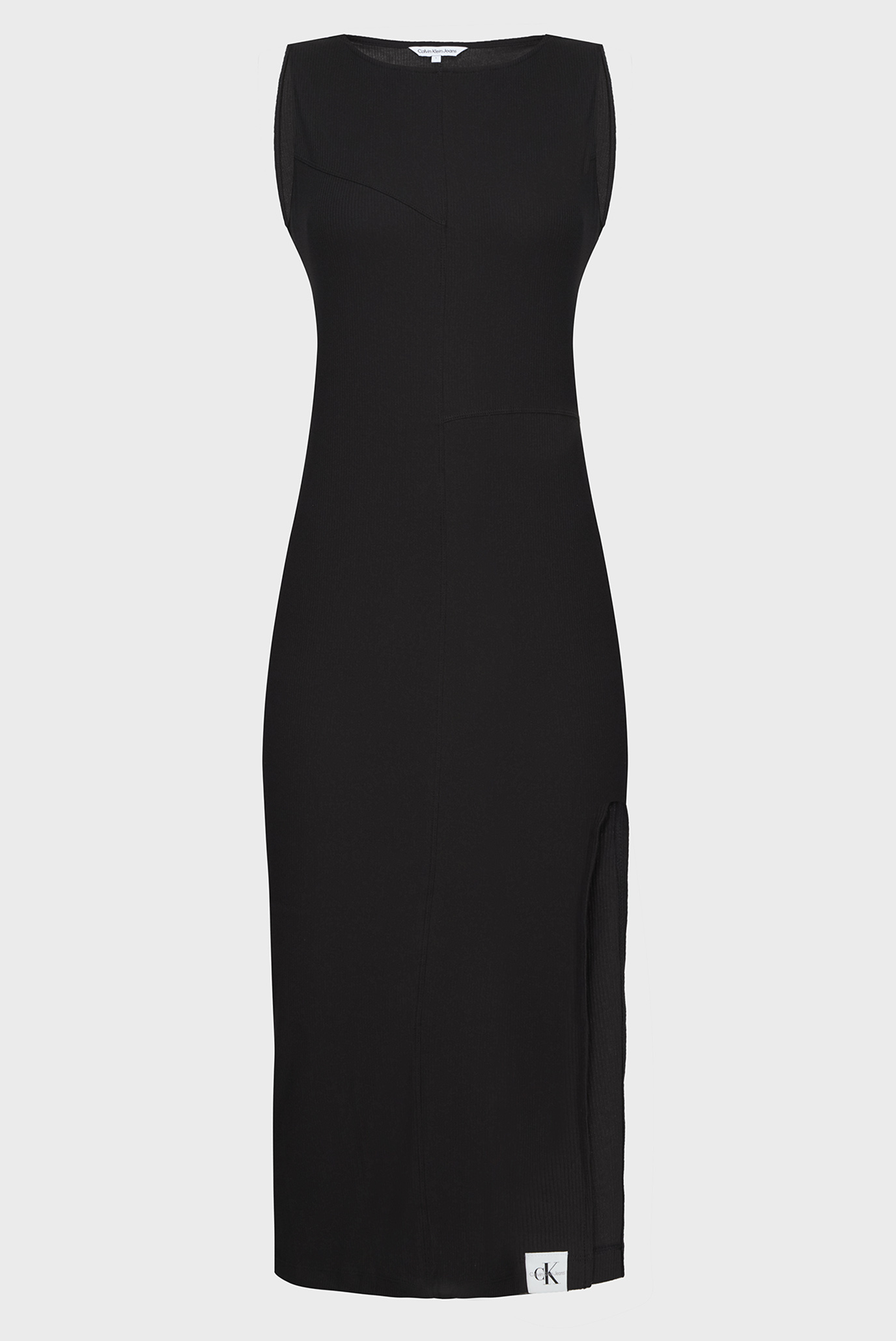 Платье SEAMING LONG RIB DRESS 1