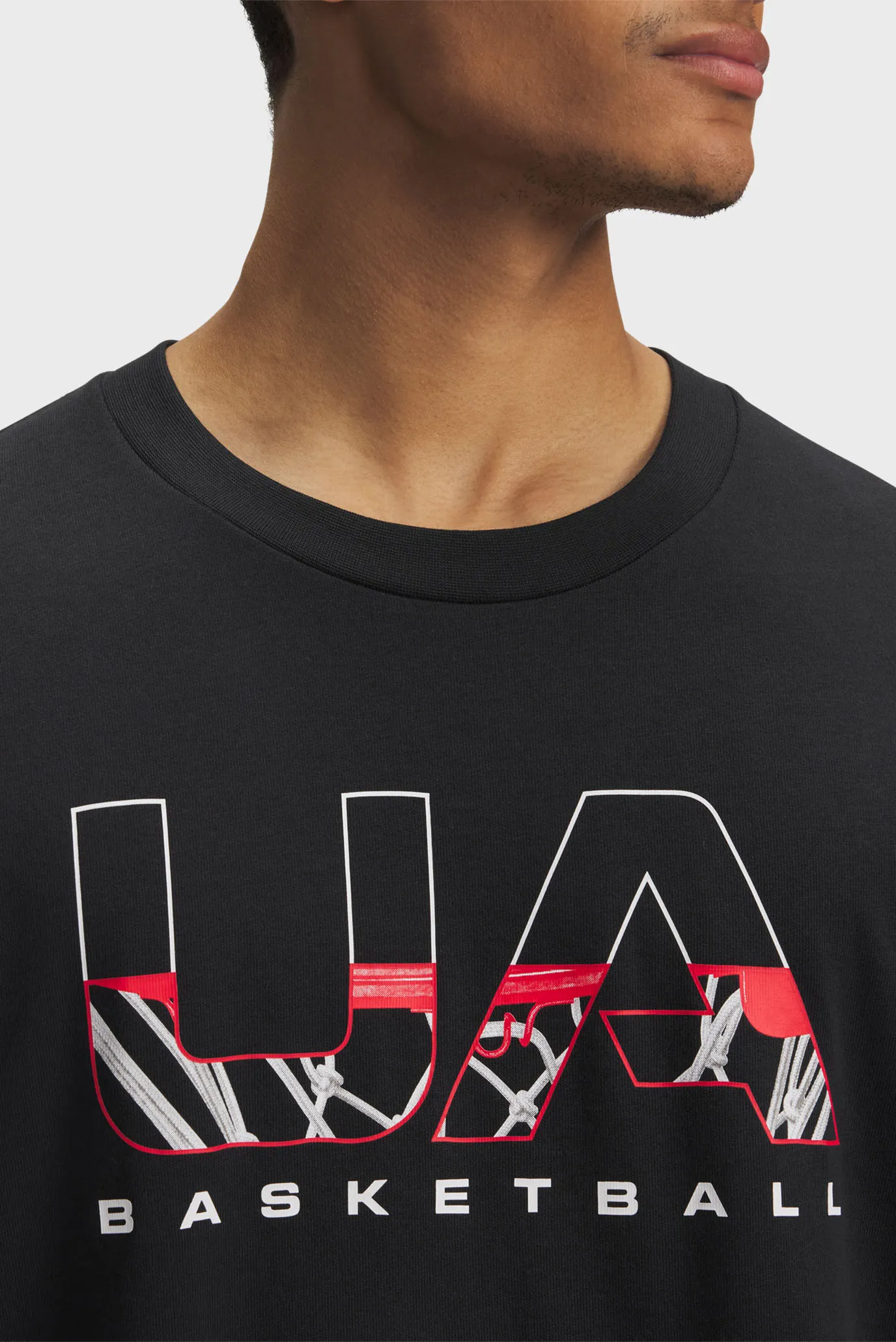 Futbolka/UA M HWT Hoops Branded SS 2