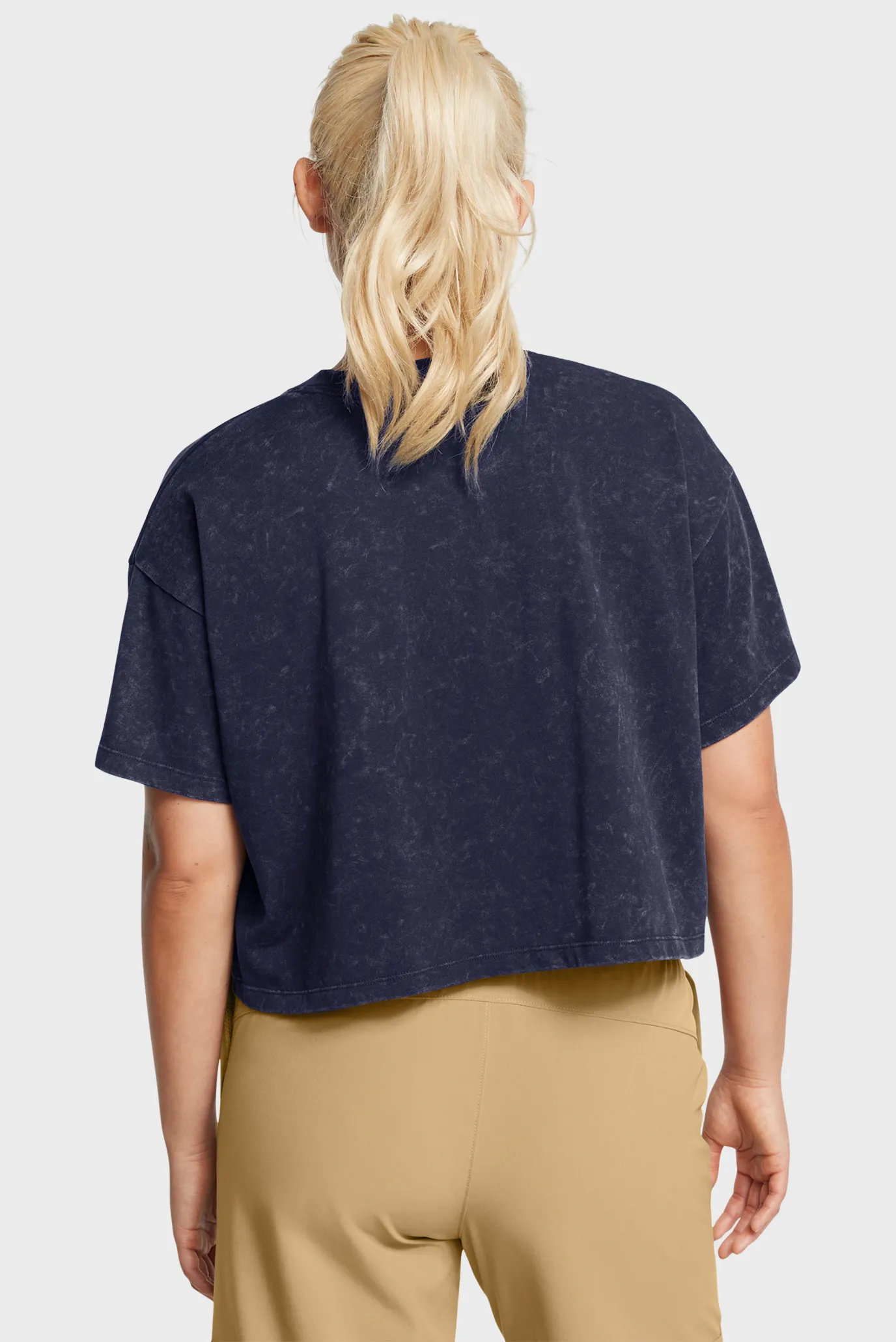 Futbolka UA W VARSITY CROP HW SS 2