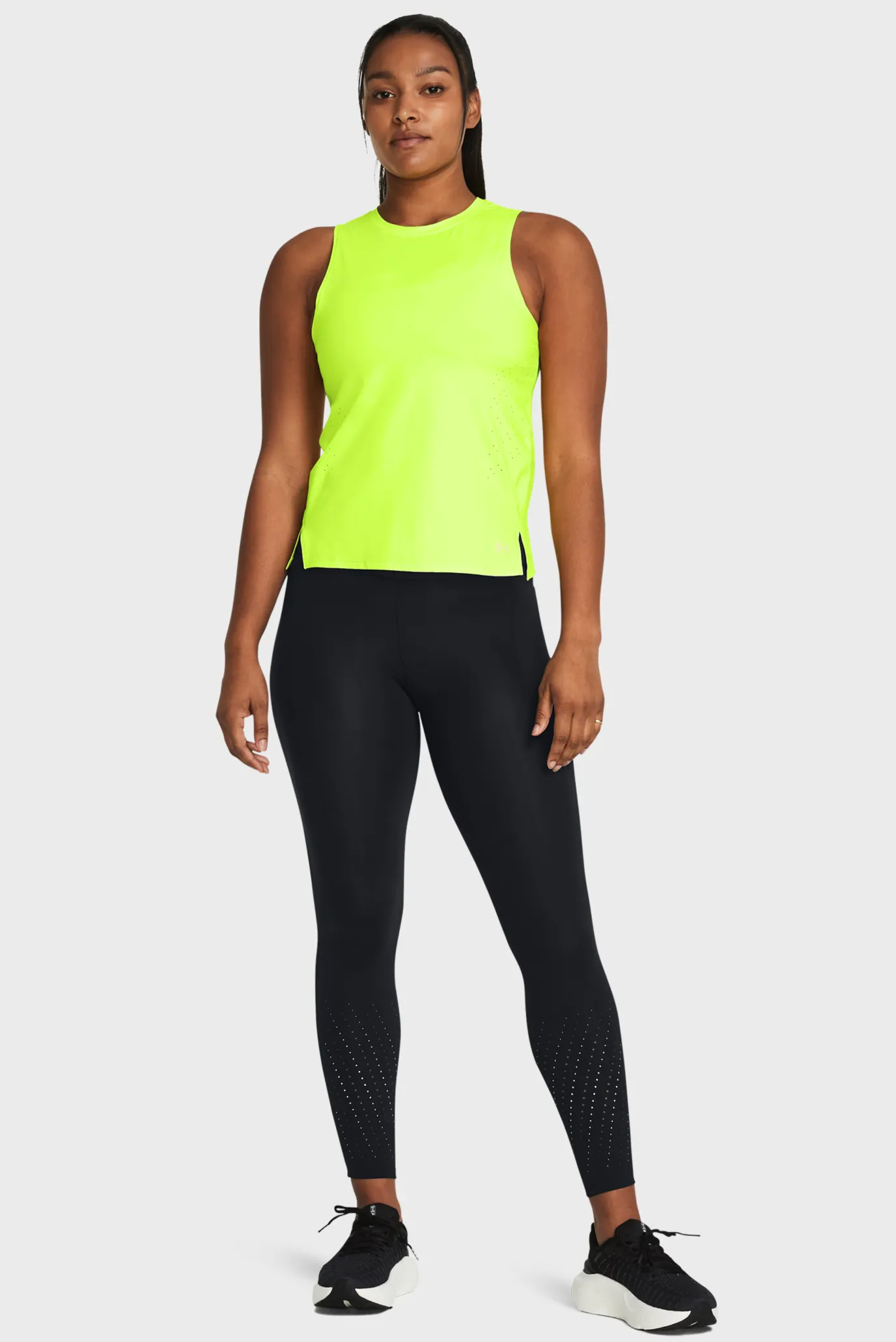 Легинсы UA Fly Fast Elite Ankle Tgt-GRY 2