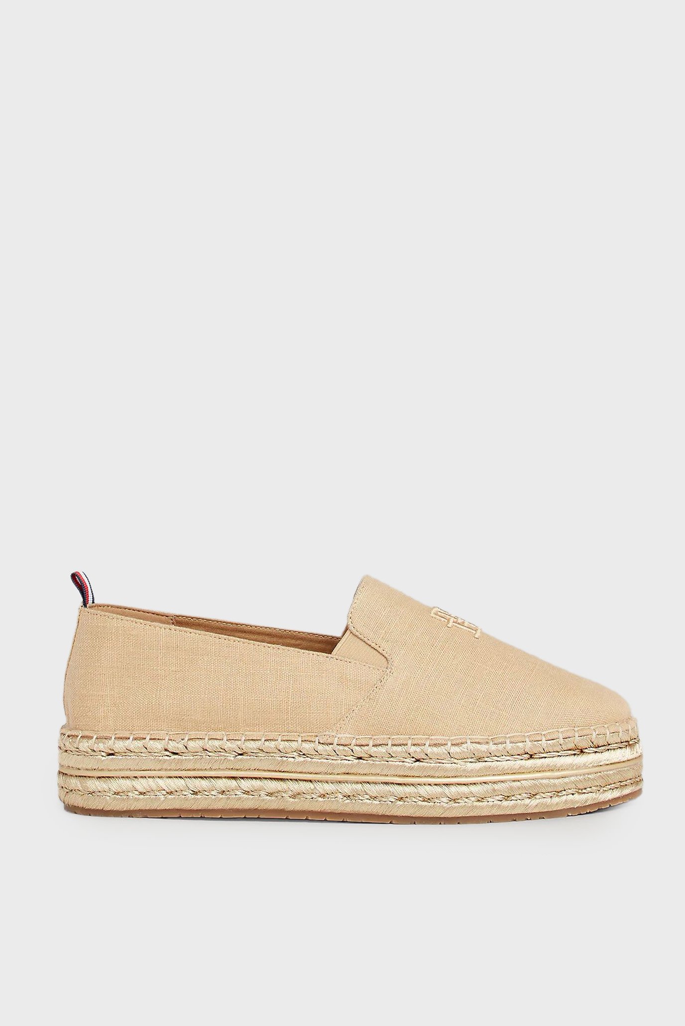 Espadrillar TH EMBROIDERED GOLD FLATFORM 1