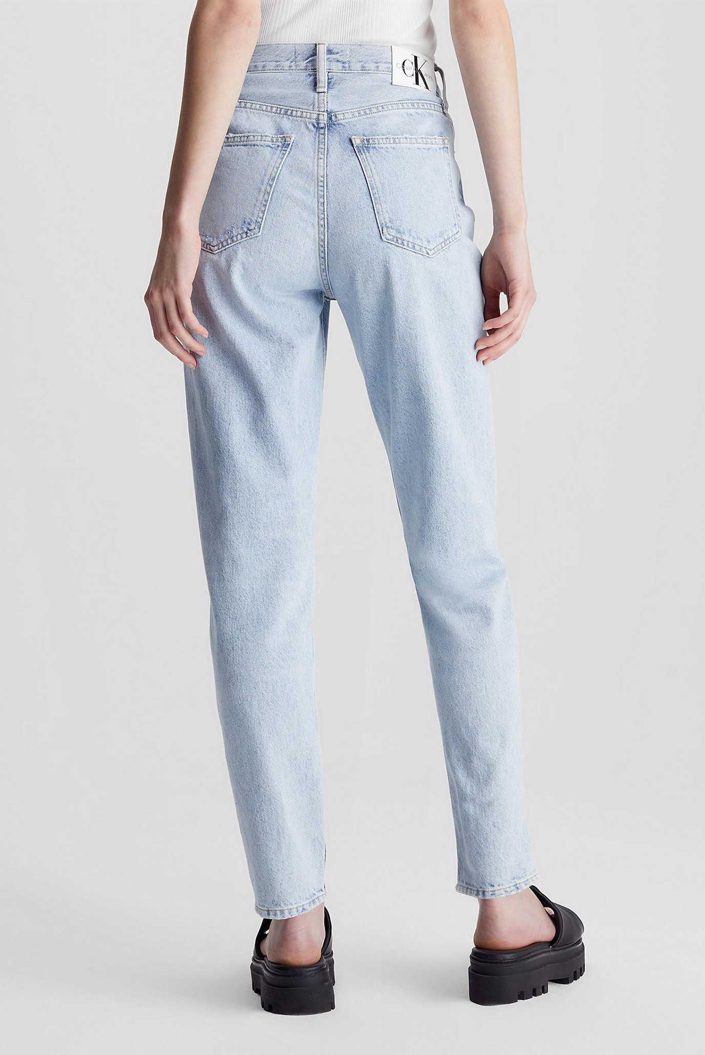 Jins shim MOM JEAN WRAP WAIST 3